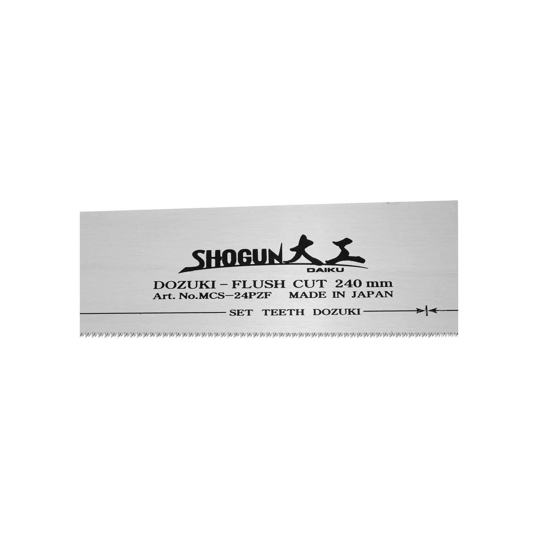 399237_SHOGUN-DAIKU_Säge_MCS-24PZF_SB detail Logo Zähne