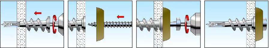 fischer Gipskartondübel GKM