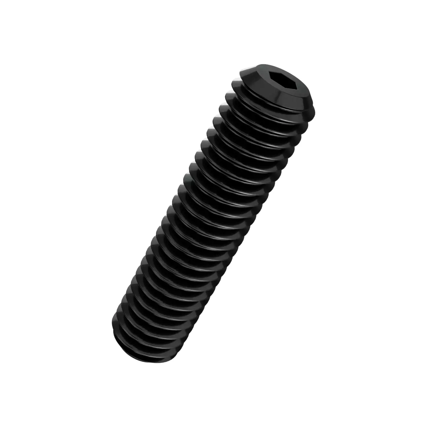 Vis sans t�te � bout chanfr. DIN 913-45H