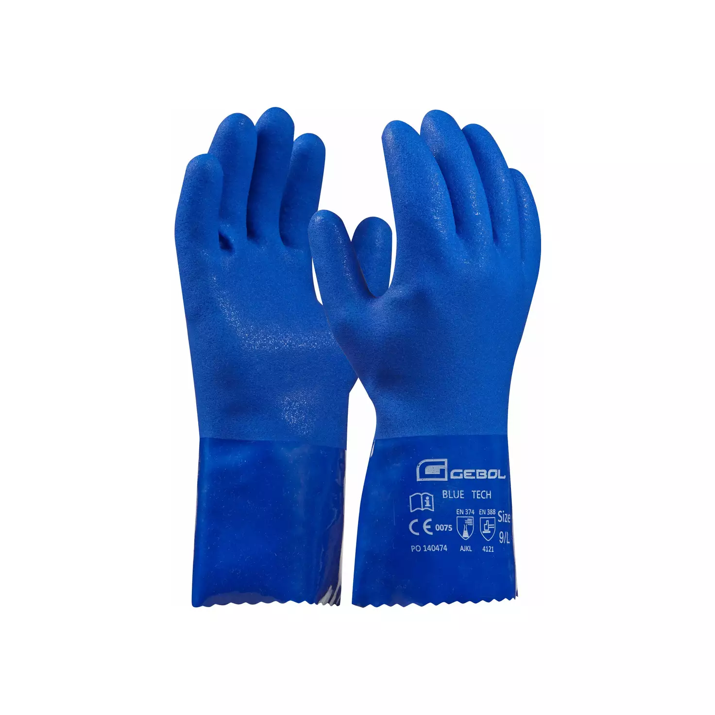 GEBOL Arbeitshandschuh Blue Tech