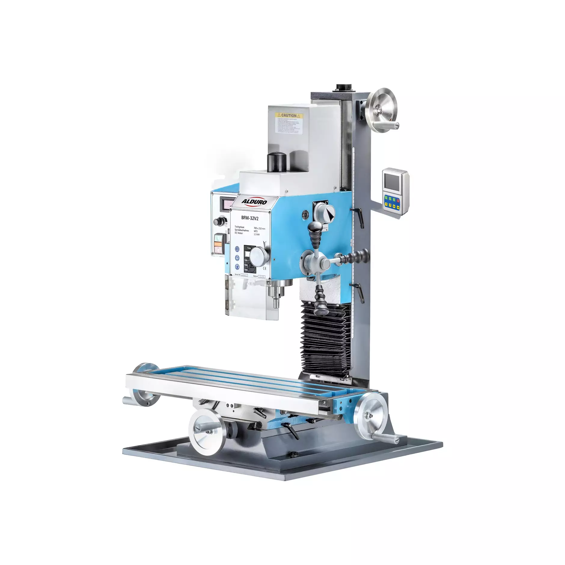 659112_ALDURO_Bohr-+Fräsmaschine_BFM-32V2_1_mit _DRO_neu
