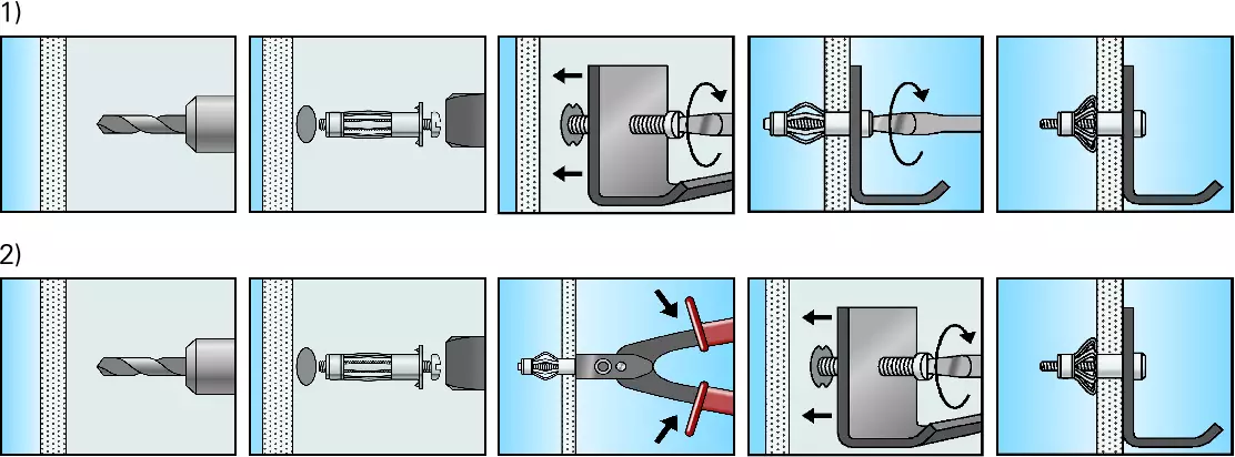 fischer Cheville métallique pour corps creux HM-SS