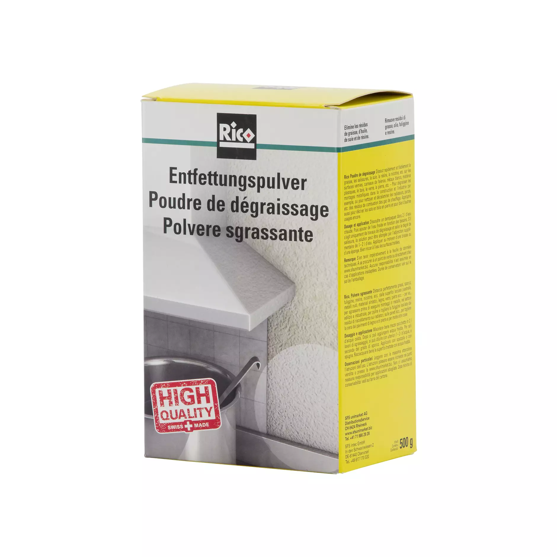 Rico Entfettungspulver