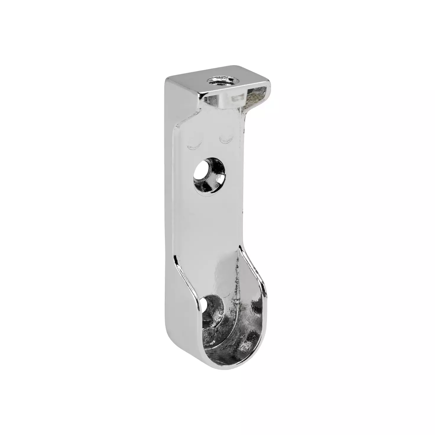 Support de tube d'armoire pour tube ovale plat