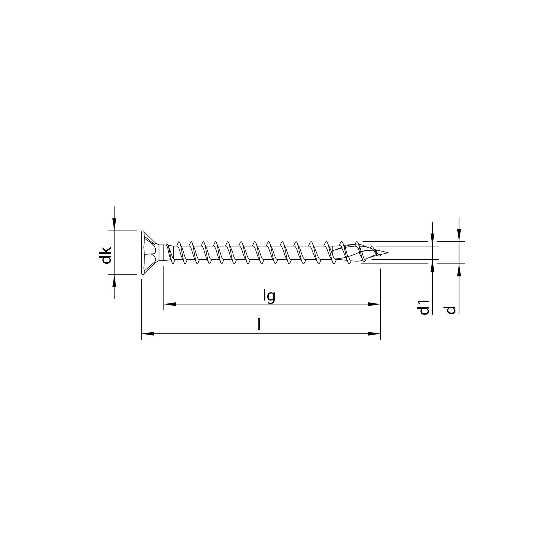 HECO TOPIX-Plus_Senkkopf mit Frästaschen HECO-Drive HD-20_ znb_Masszeichnung