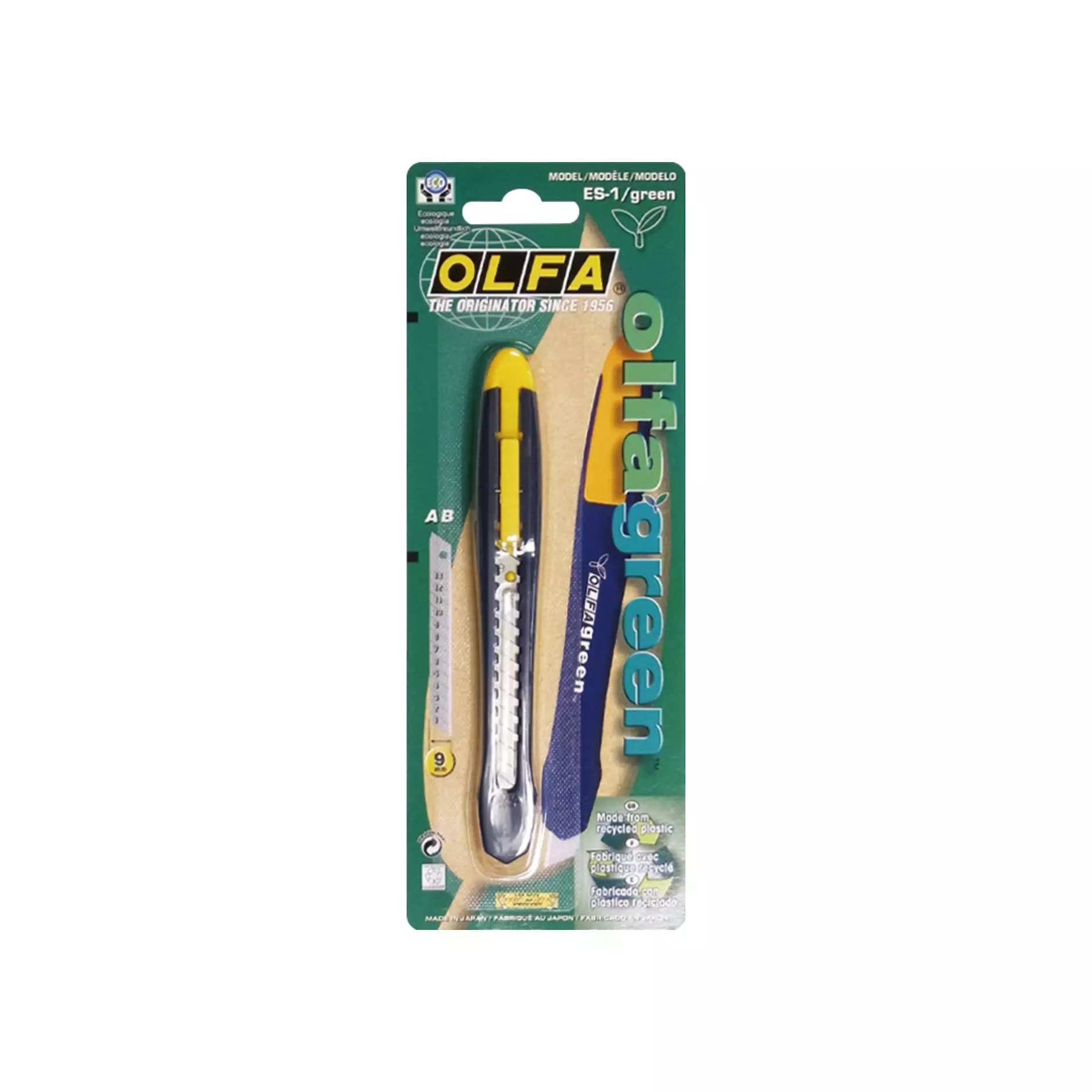 408278_OLFA_Messer_ES-1green_Verpackung