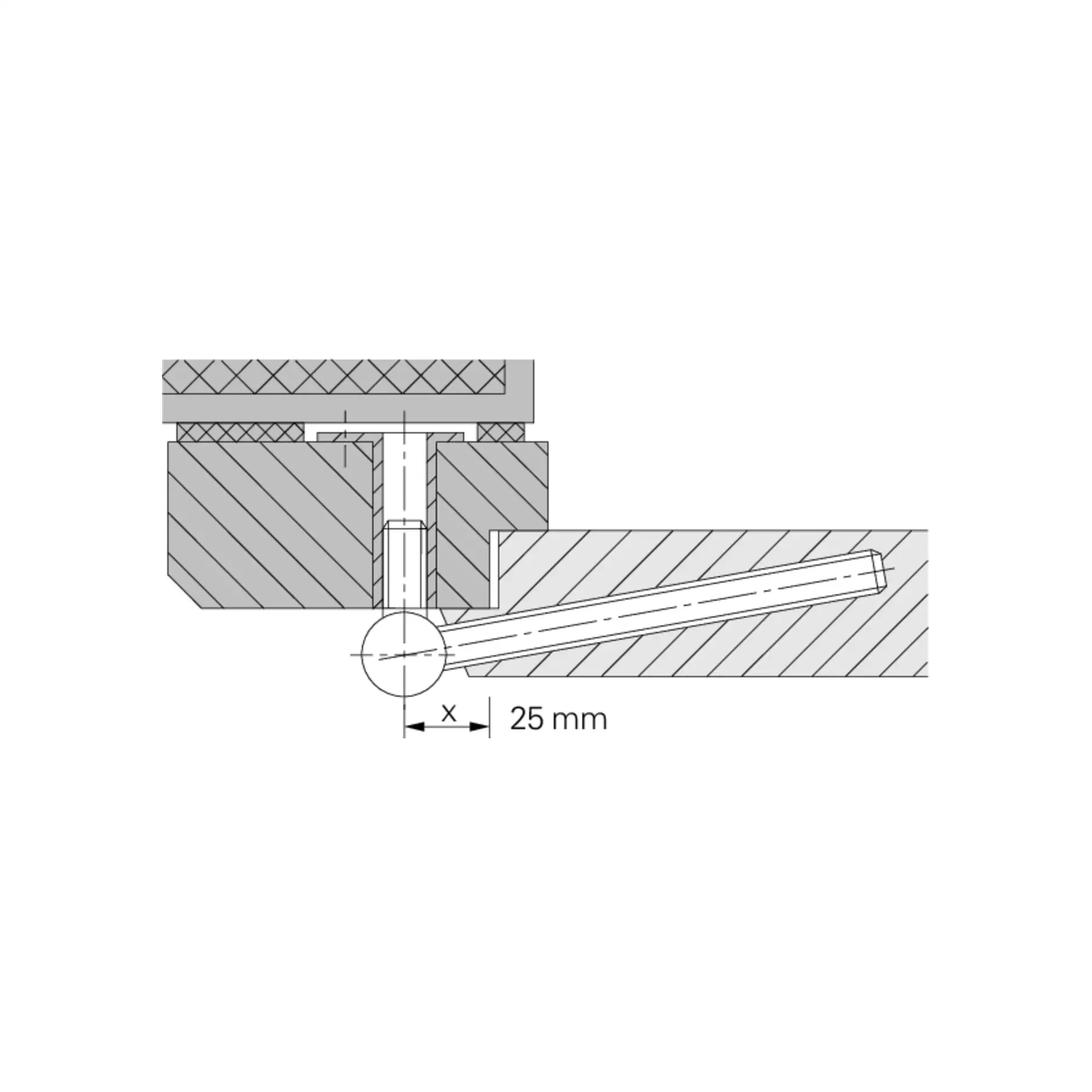Einbohrband SASSBA HE18 - T30