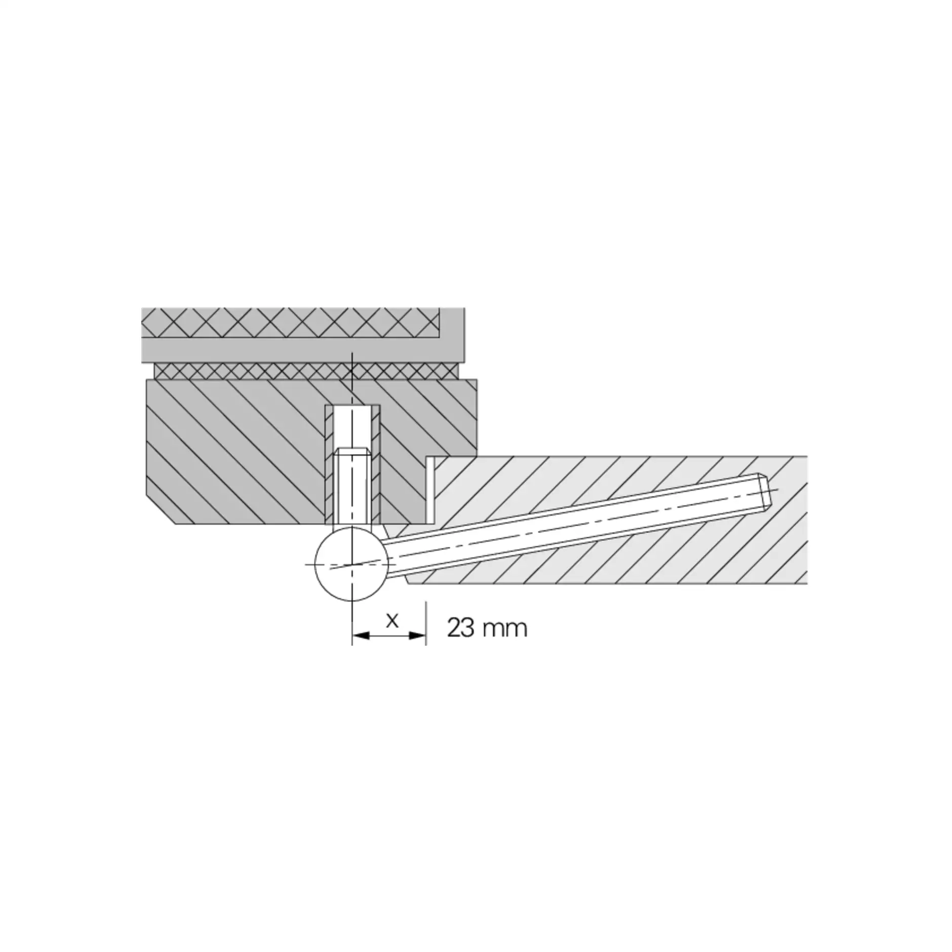 Einbohrband SASSBA HE18 - T30