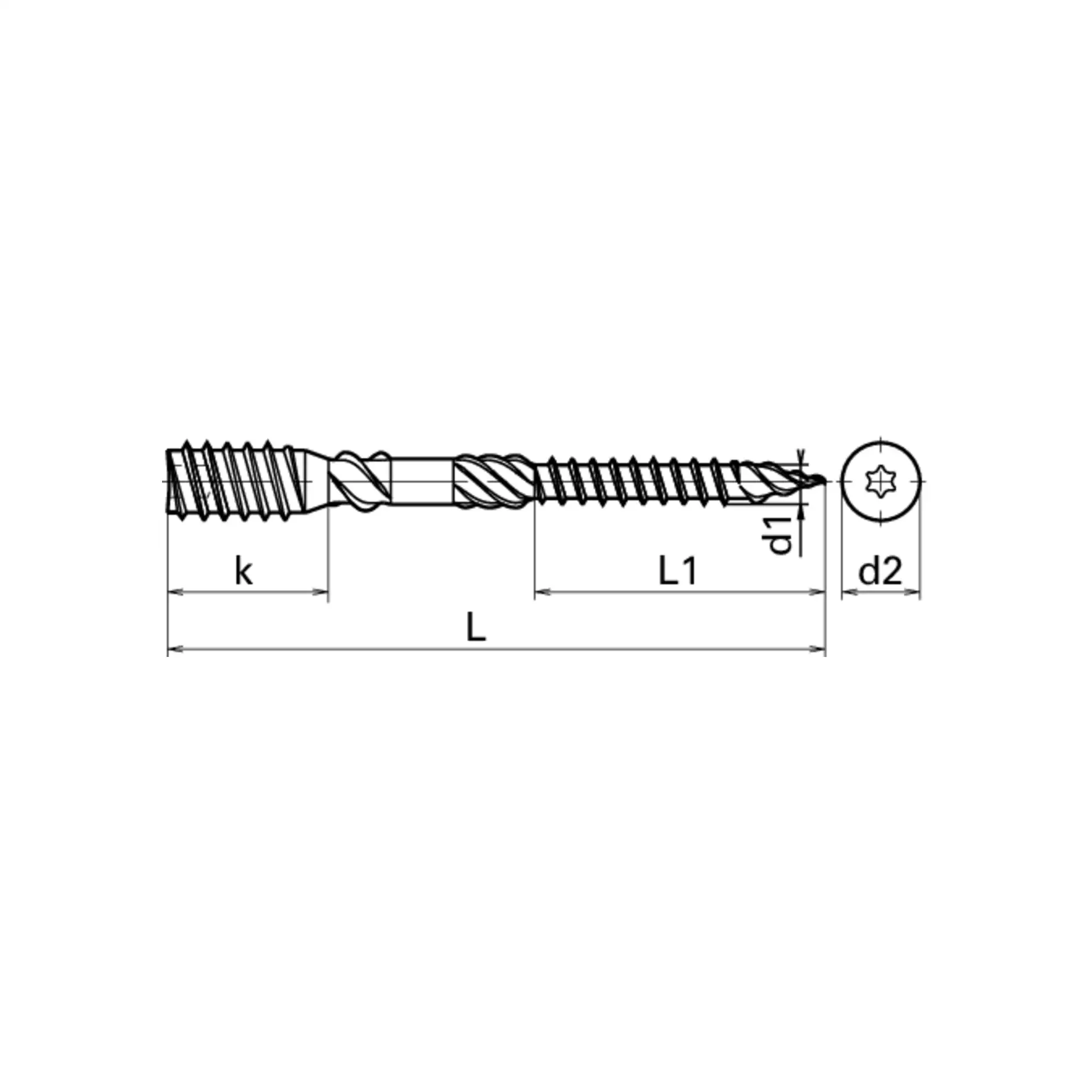 FERRONORM uniFAST Distanzschr.T25 A2