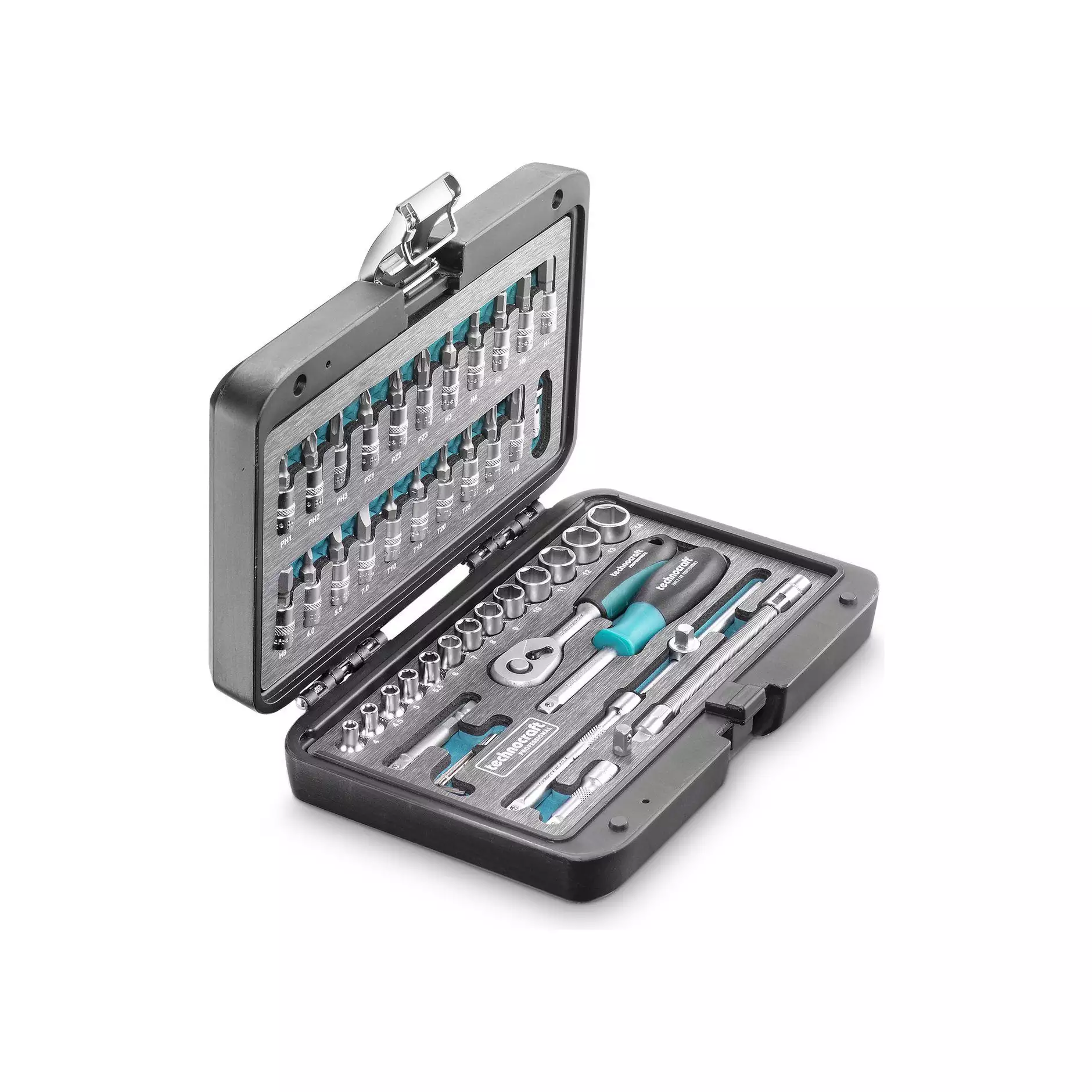 Steckschlüsselsatz Silverline 47-tlg