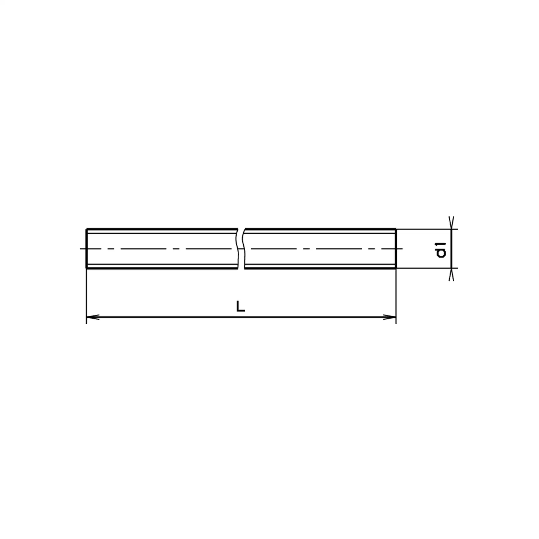 Tiges filet�es DIN 975-PA 6.6