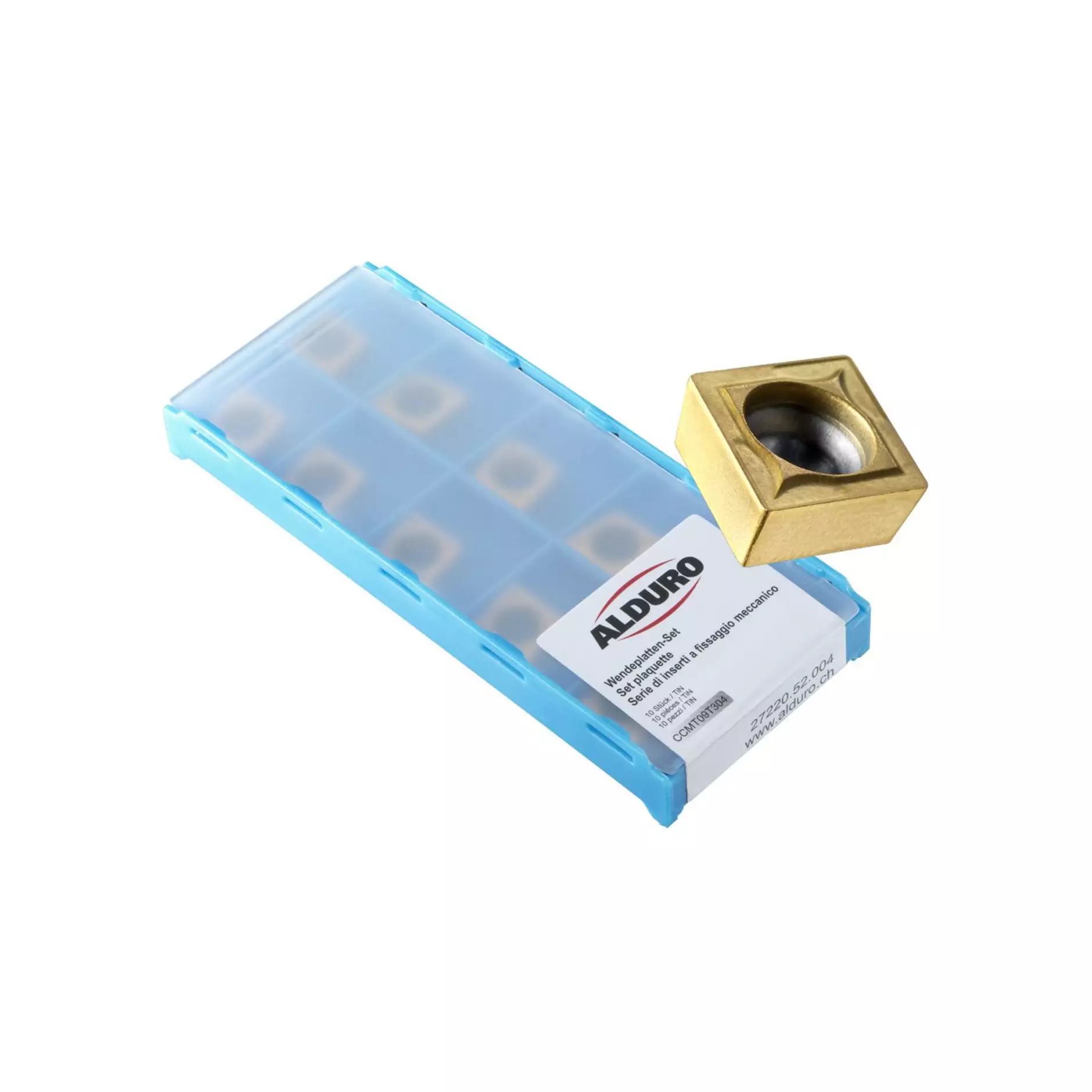 ALDURO Set de plaquette réversibles SCLCL, SCLCR, MDB-250VS