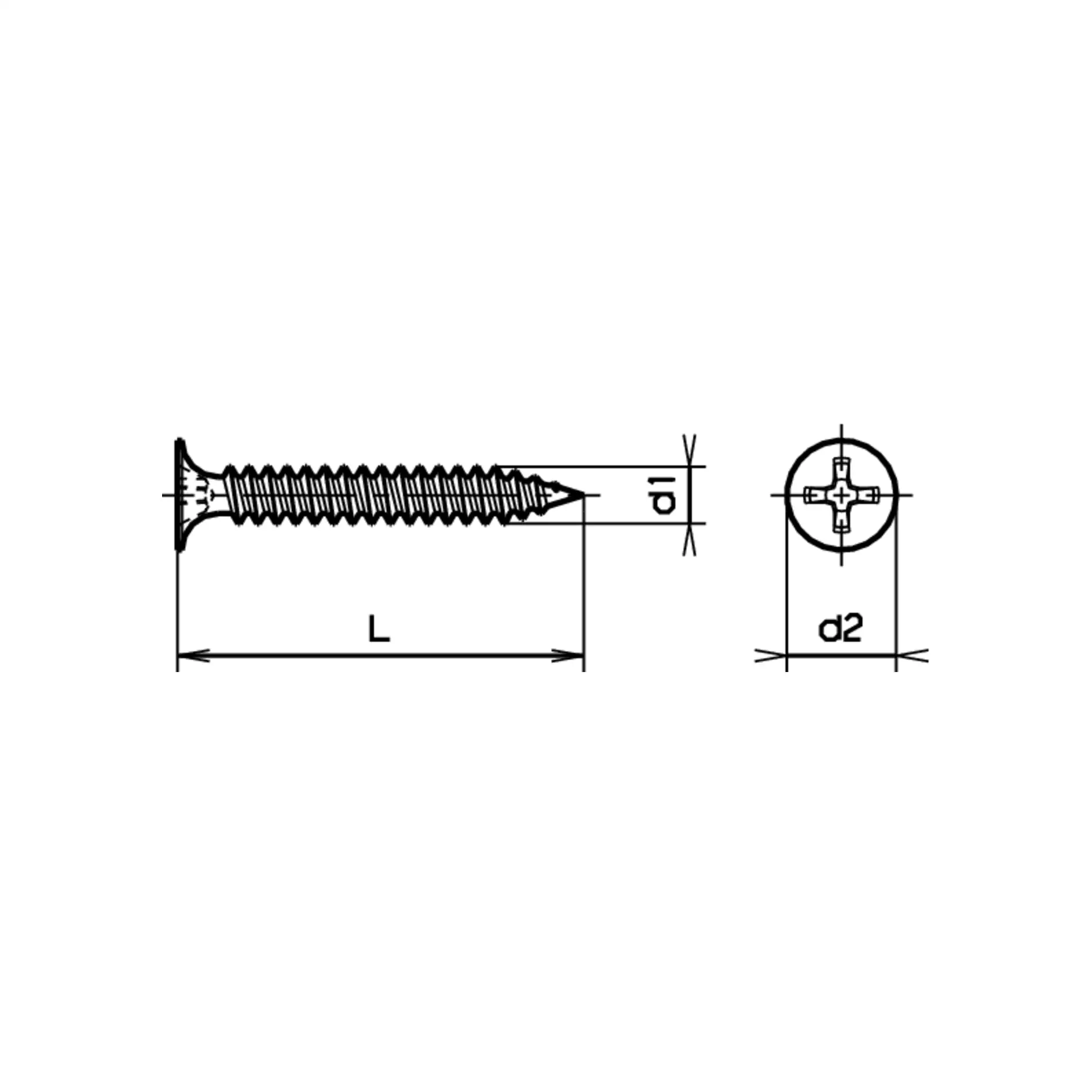 Schnellbauschrauben TK FG swpho