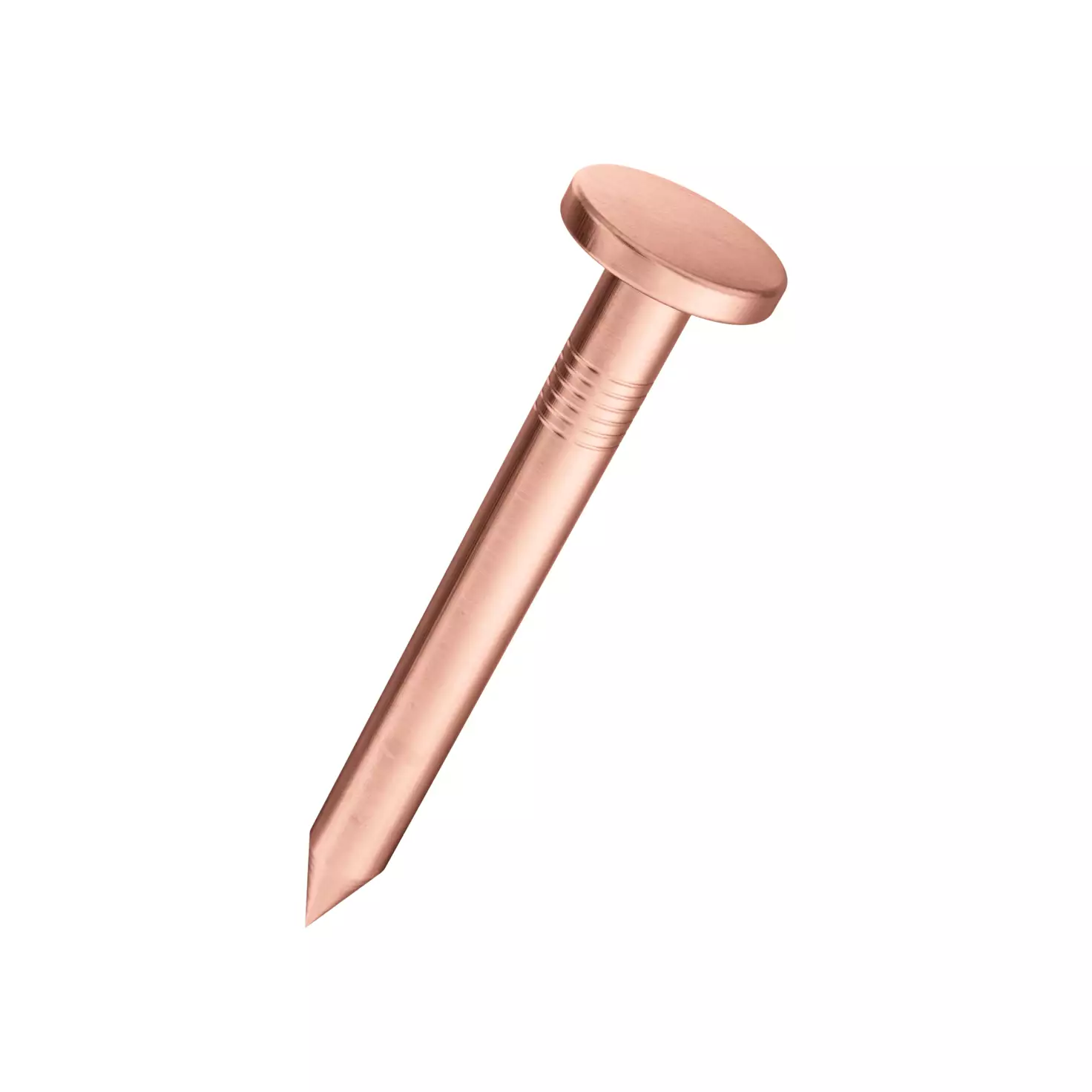 Pointe t�te large cuivre