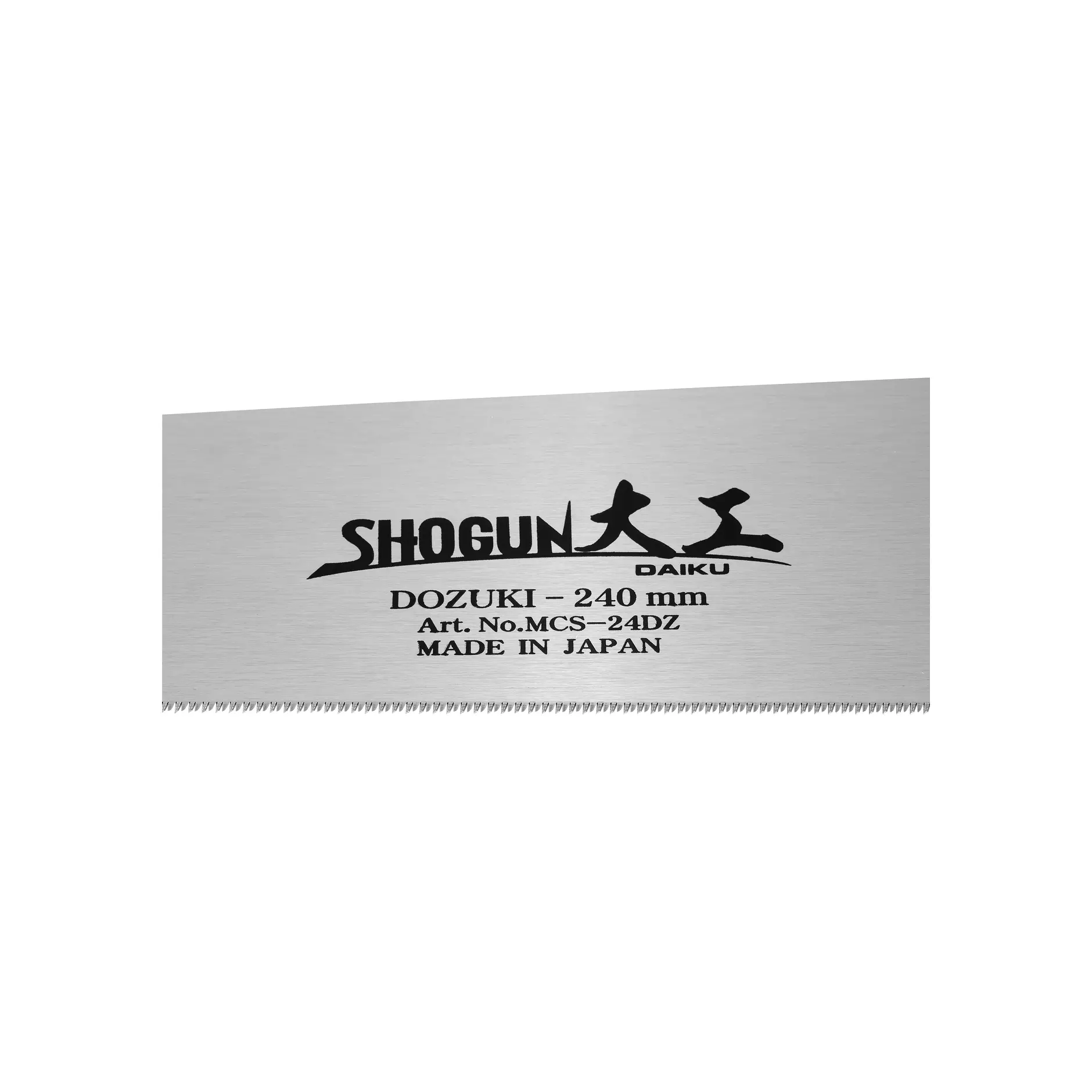 399236_SHOGUN-DAIKU_MCS-24DZ_SB detail Logo Zähne