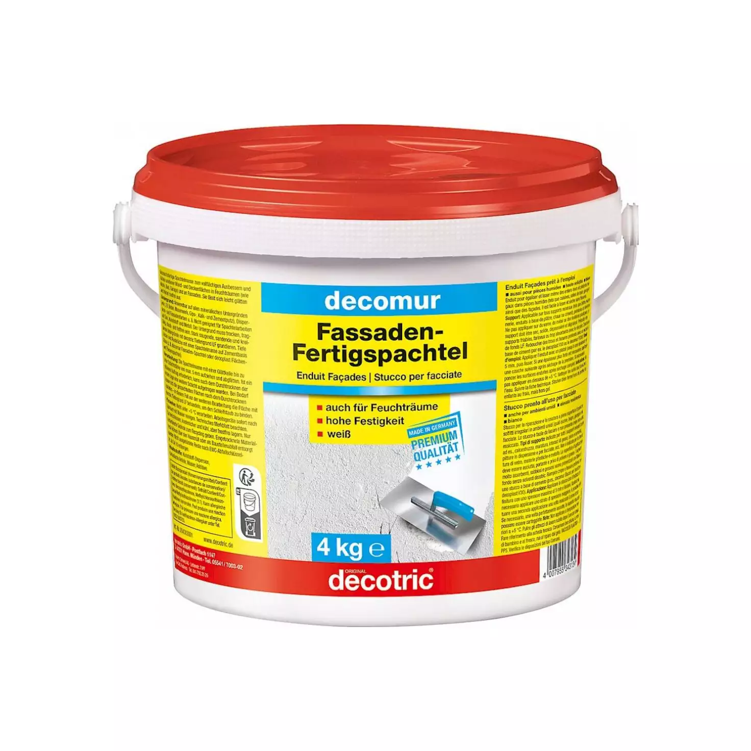 2022135 DECOTRIC decomur Fassaden- Fertigsp. 8kg