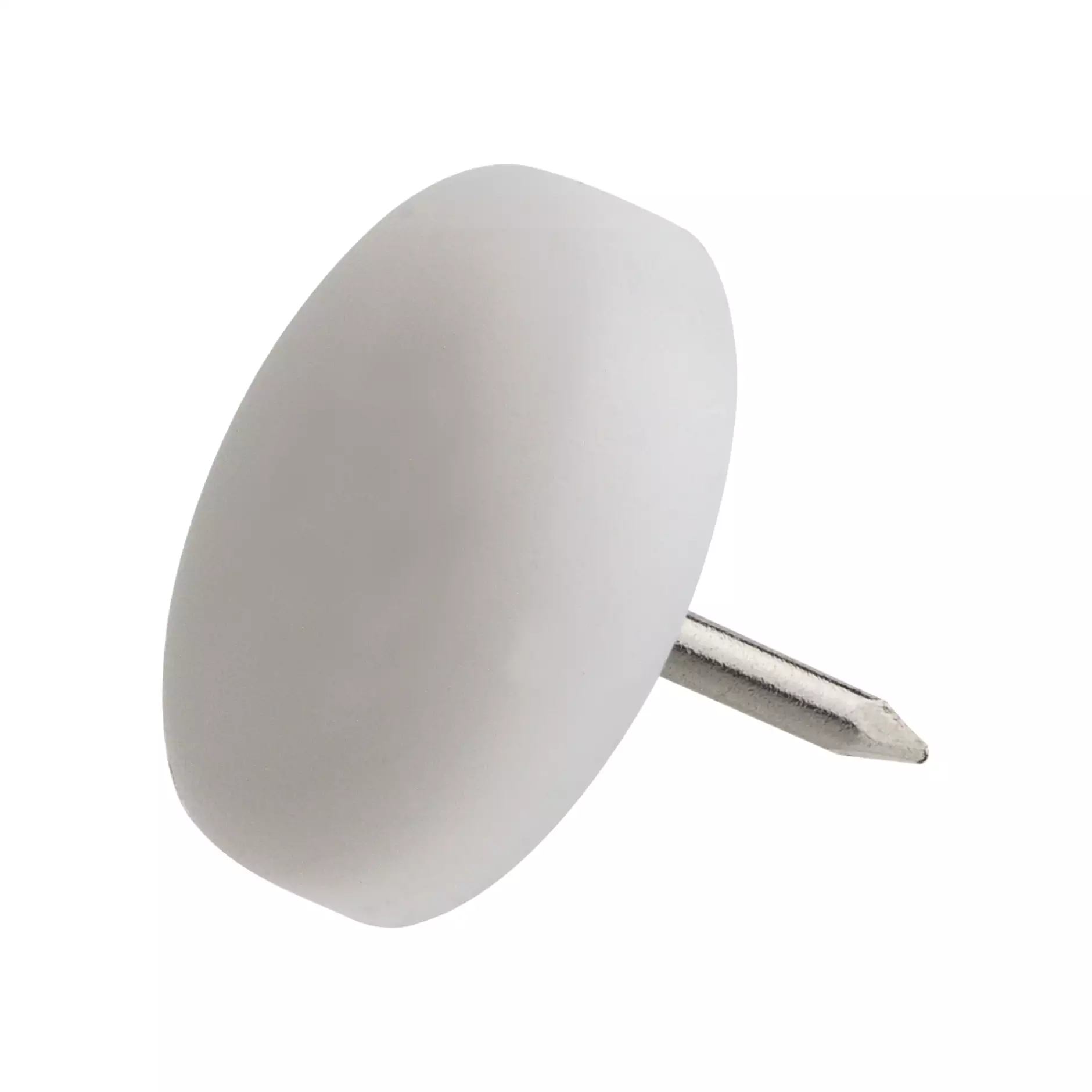 Gleitnagel Kunststoff weiss
