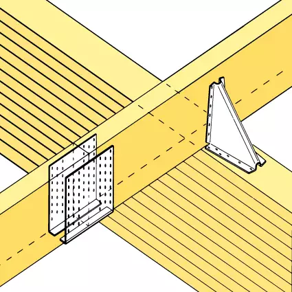 SST Gerberverbinder Typ W Stahl feuerverzinkt GERW