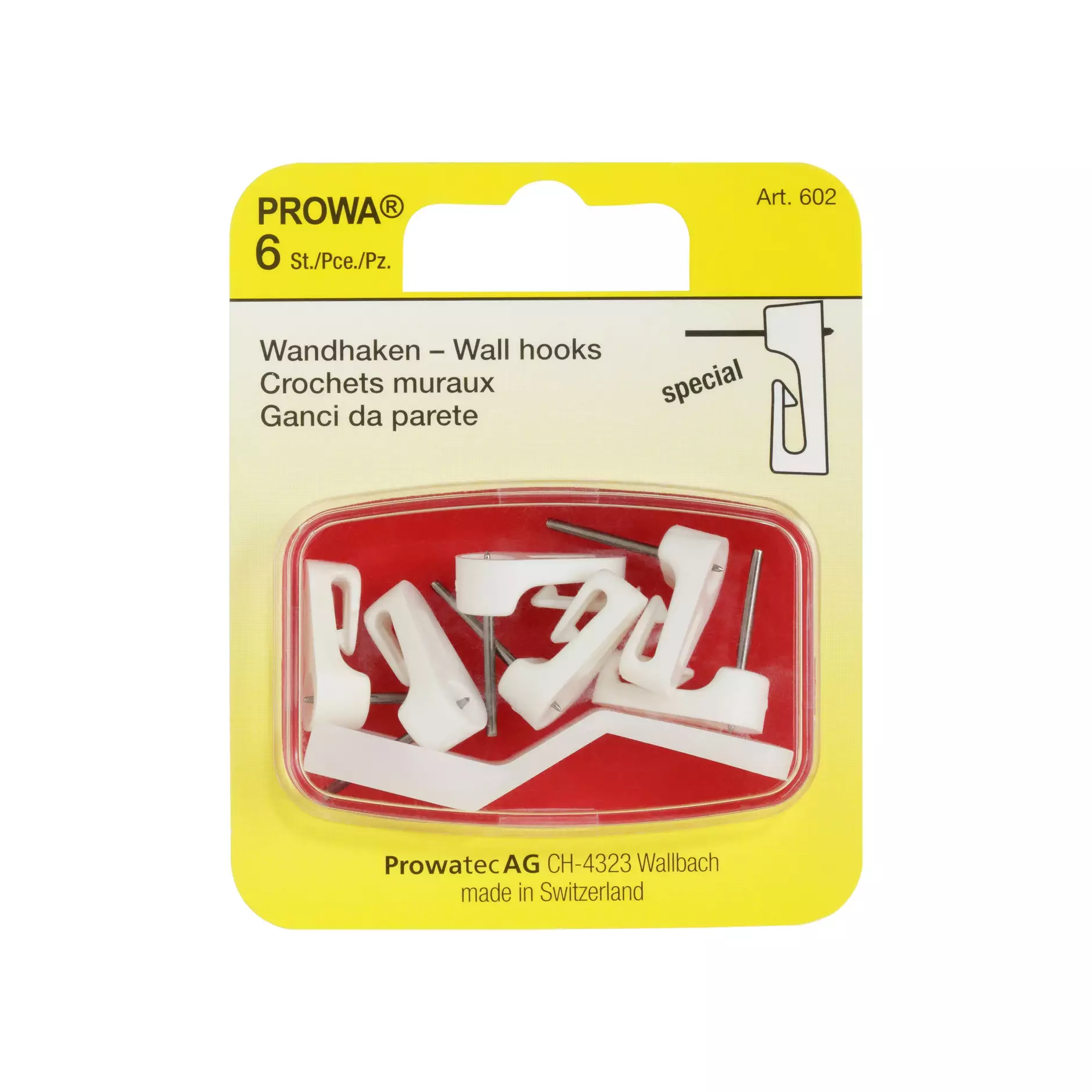 BP PROWA Wandhaken 602