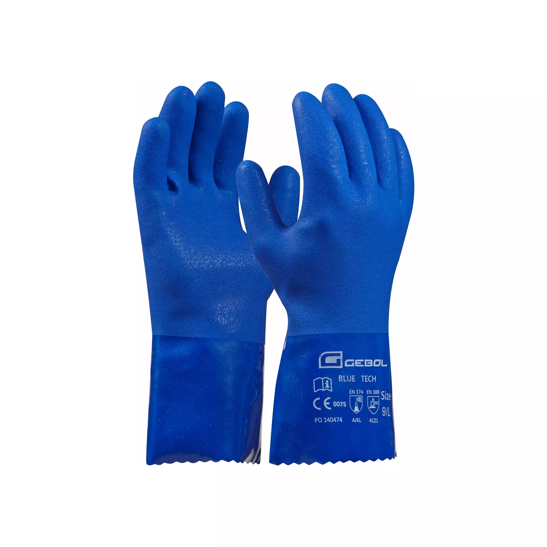 GEBOL Arbeitshandschuh Blue Tech