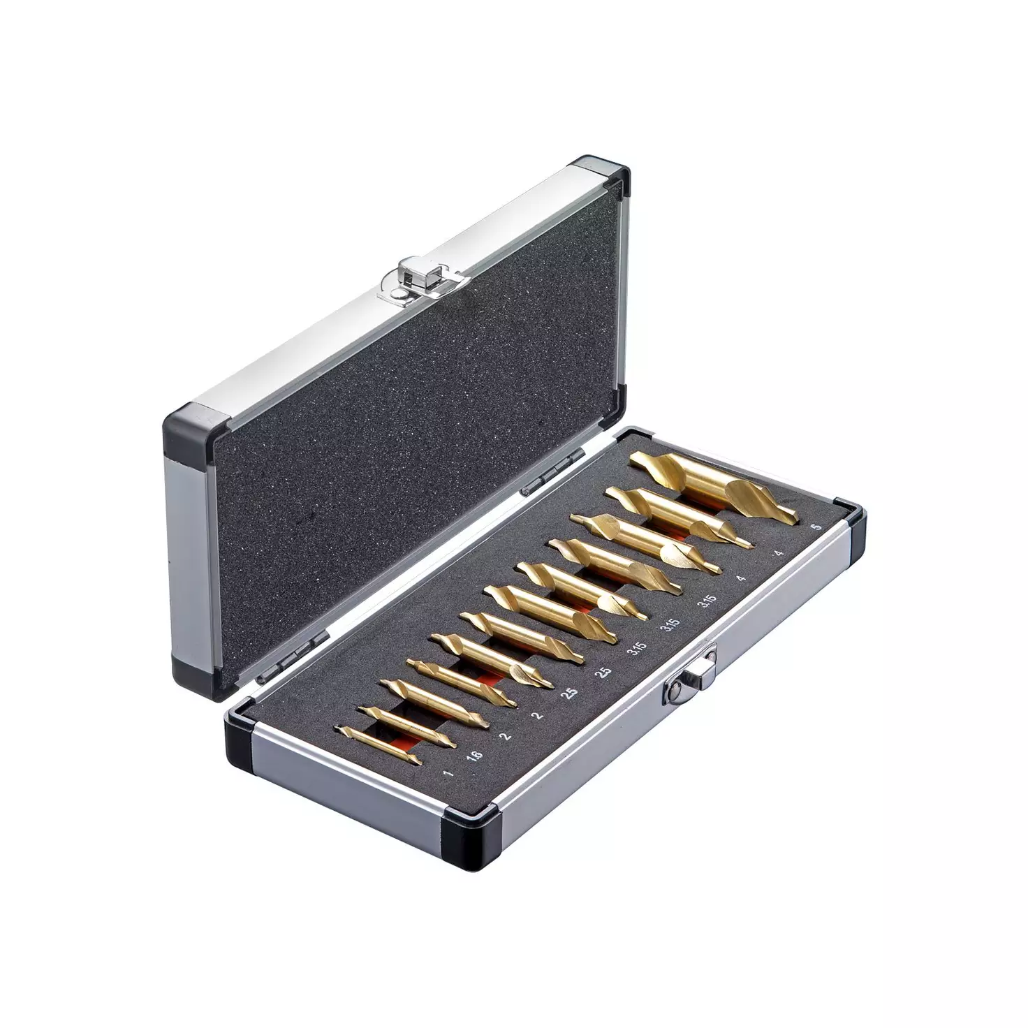 ALDURO Zentrierbohrer-Set 12tlg
