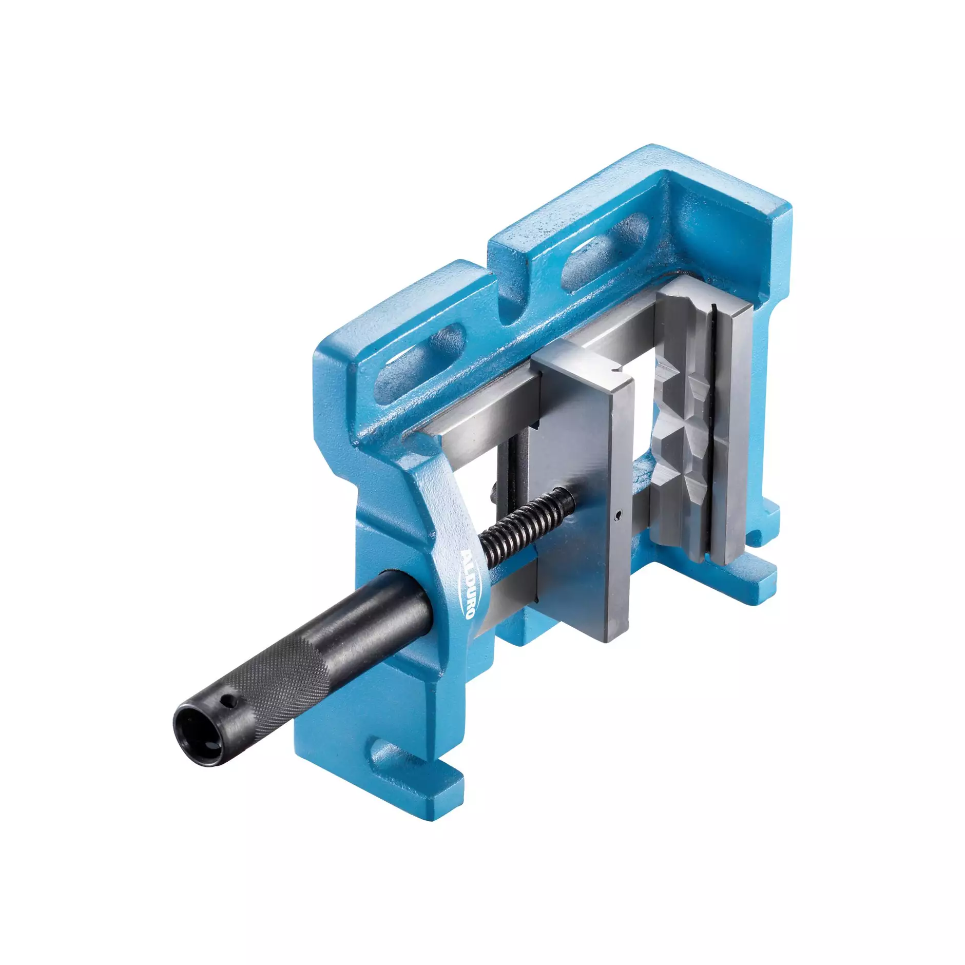 ALDURO Maschinenschraubstock 100mm, 3-Weg