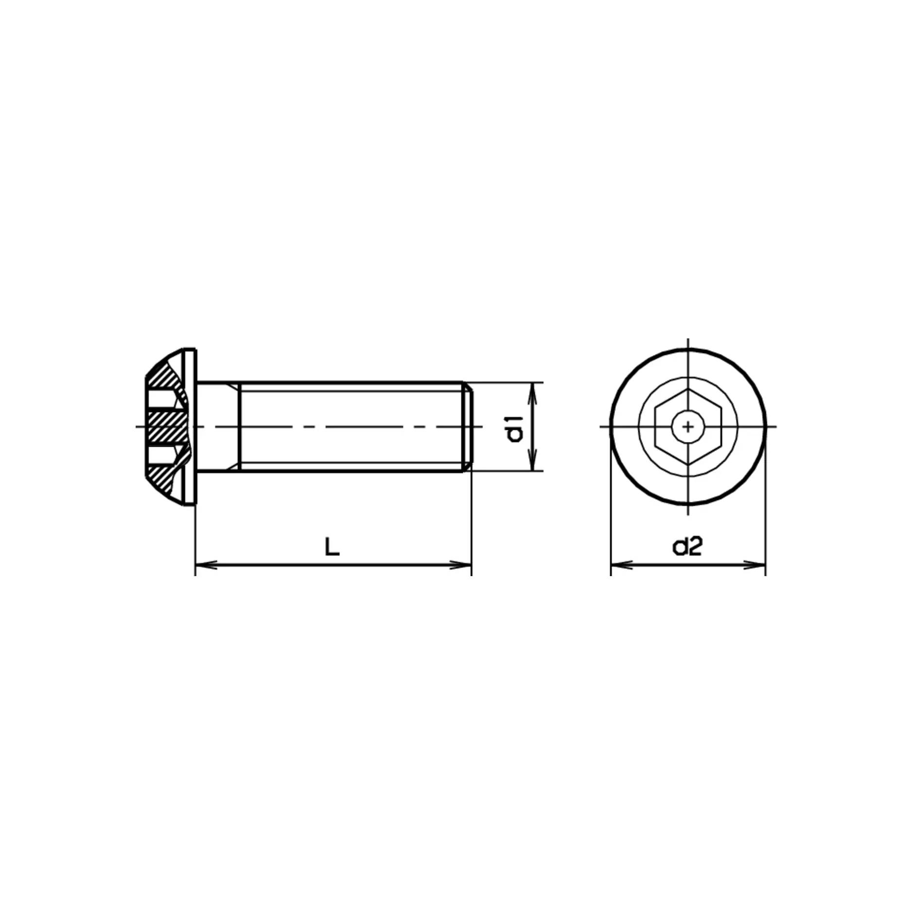 Linsen-Sicherheitsschr,PIN-HEXAGON