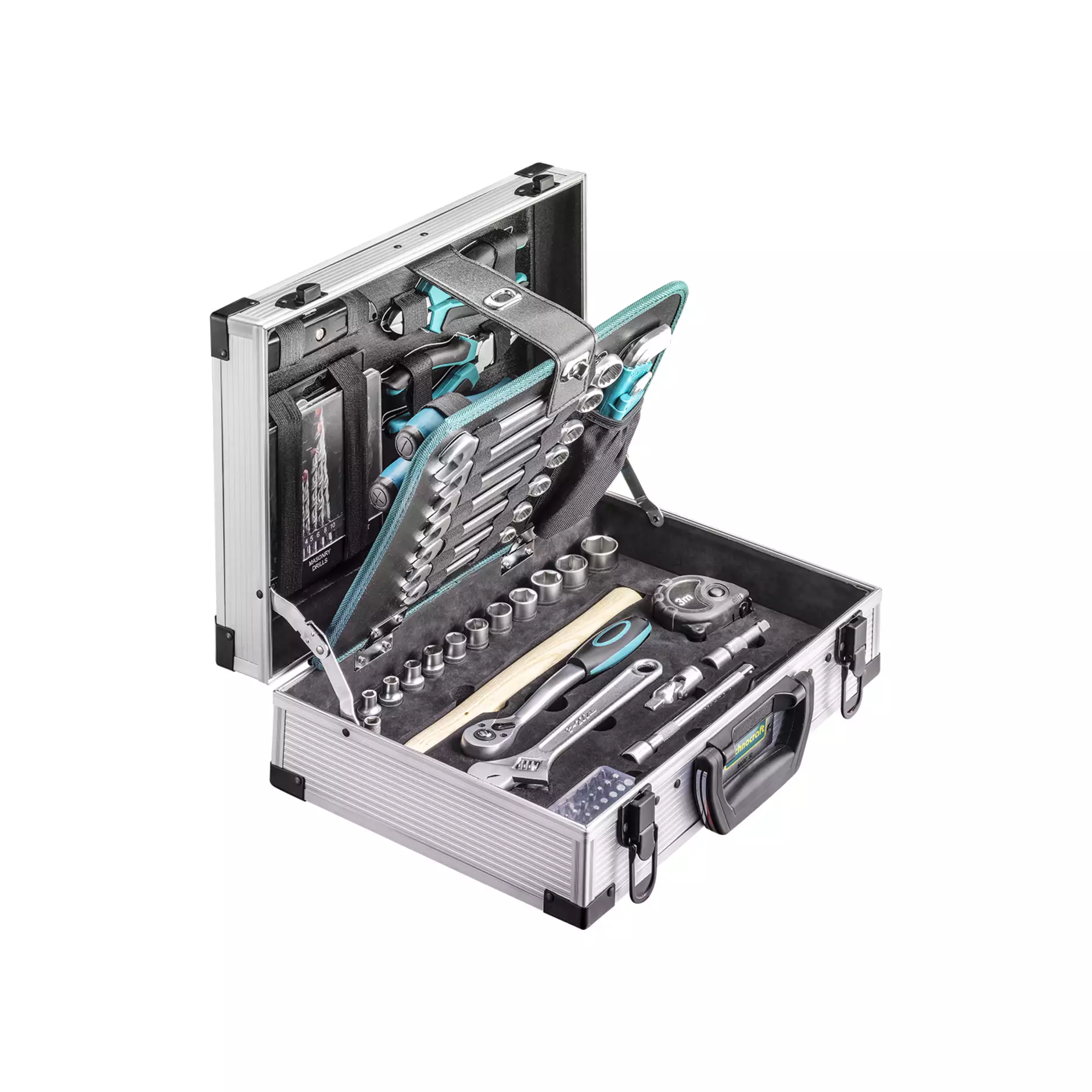 TECHNOCRAFT Alu-Werkzeugkoffer BASIC