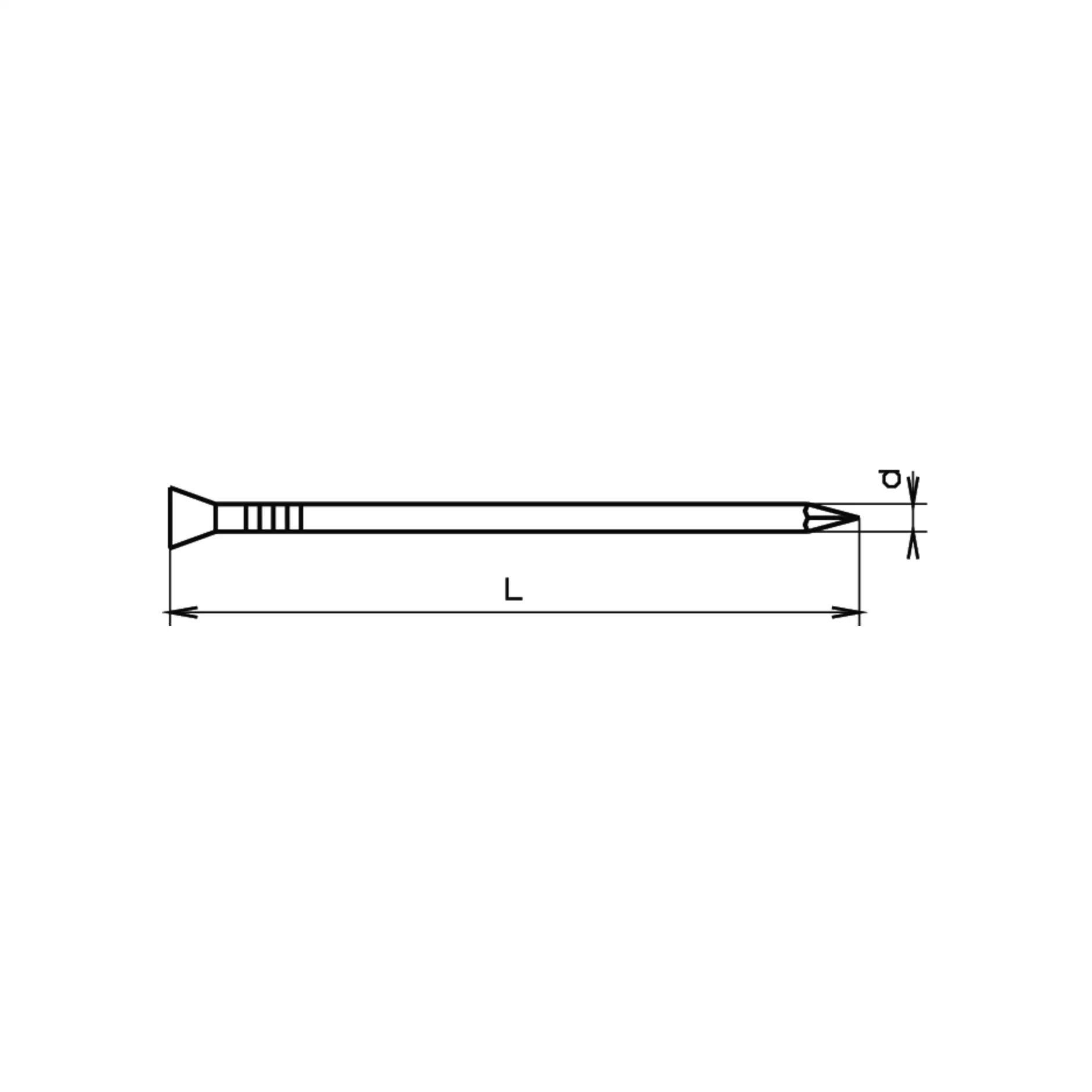 Ferronorm Pointes � t�te conique znf