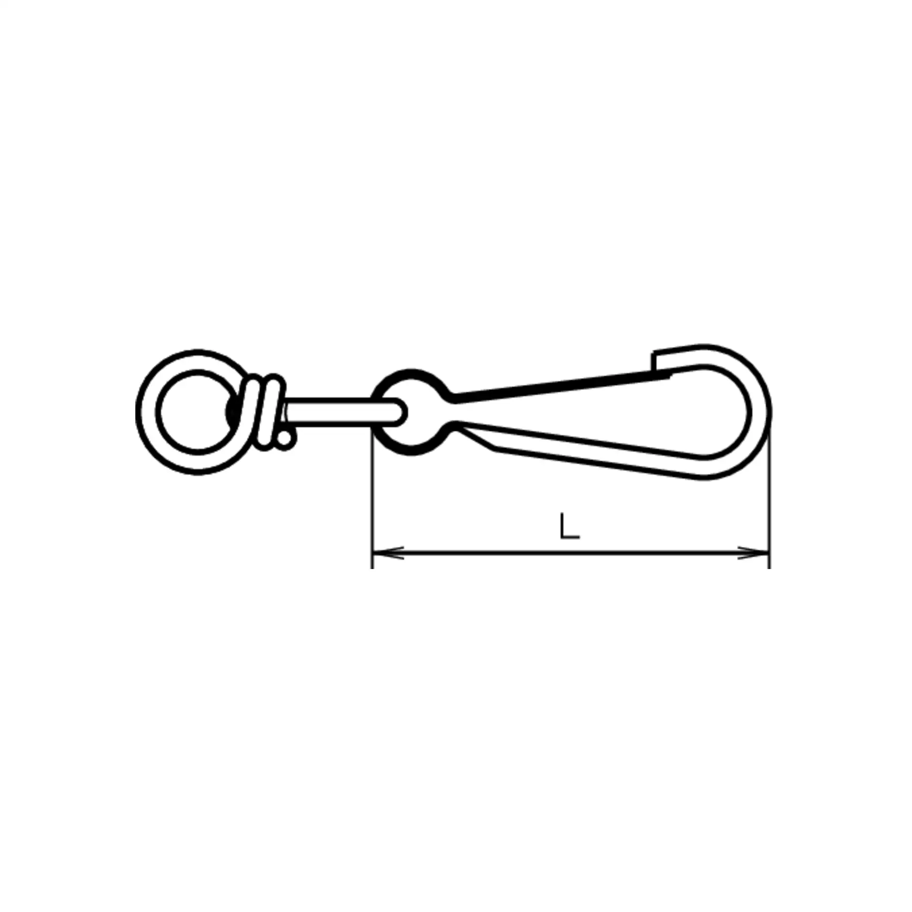 Crochets porte-mousq. a.tourillon 303000