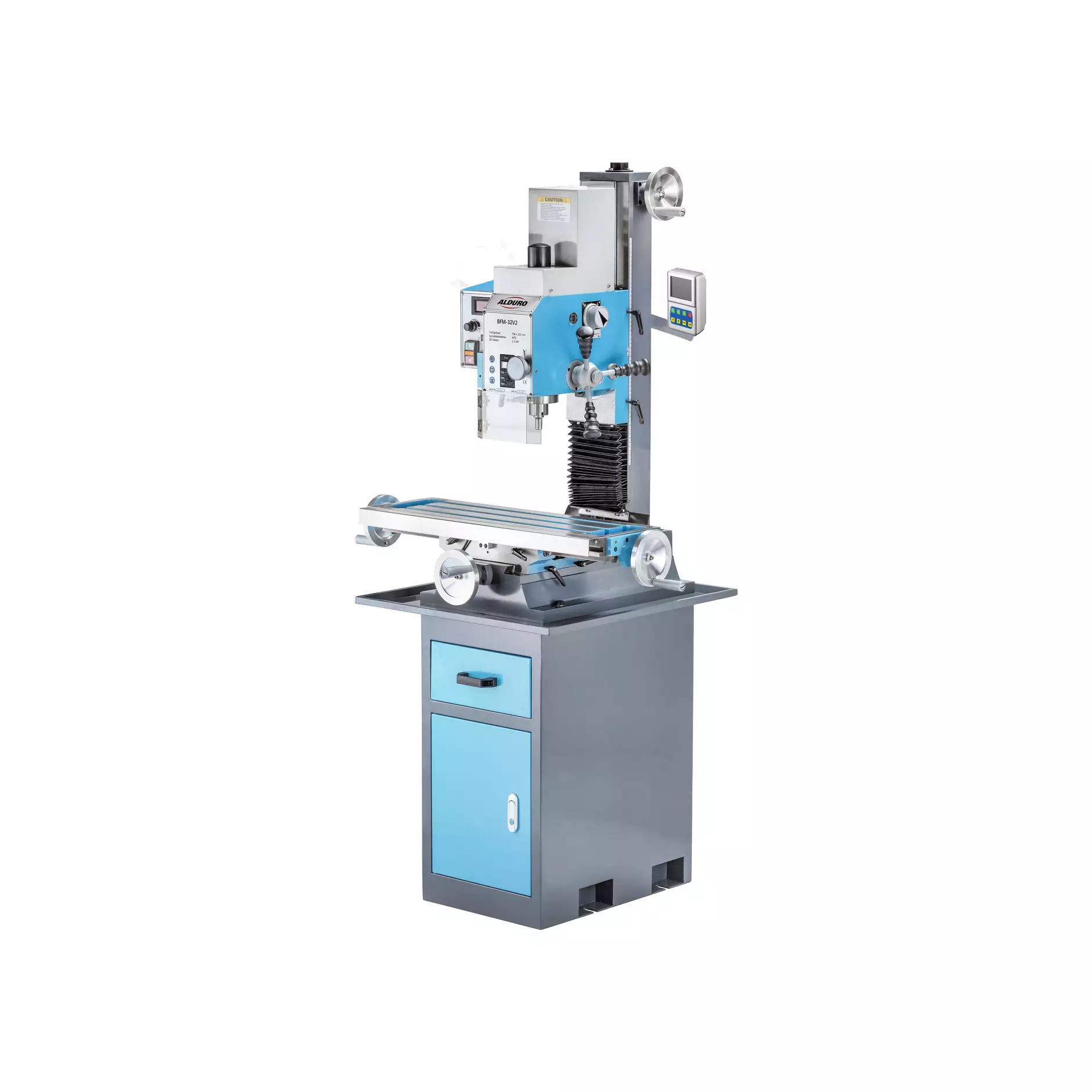 659112_ALDURO_Bohr-+Fräsmaschine_BFM-32V2_2 -_mit_DRO_Neu