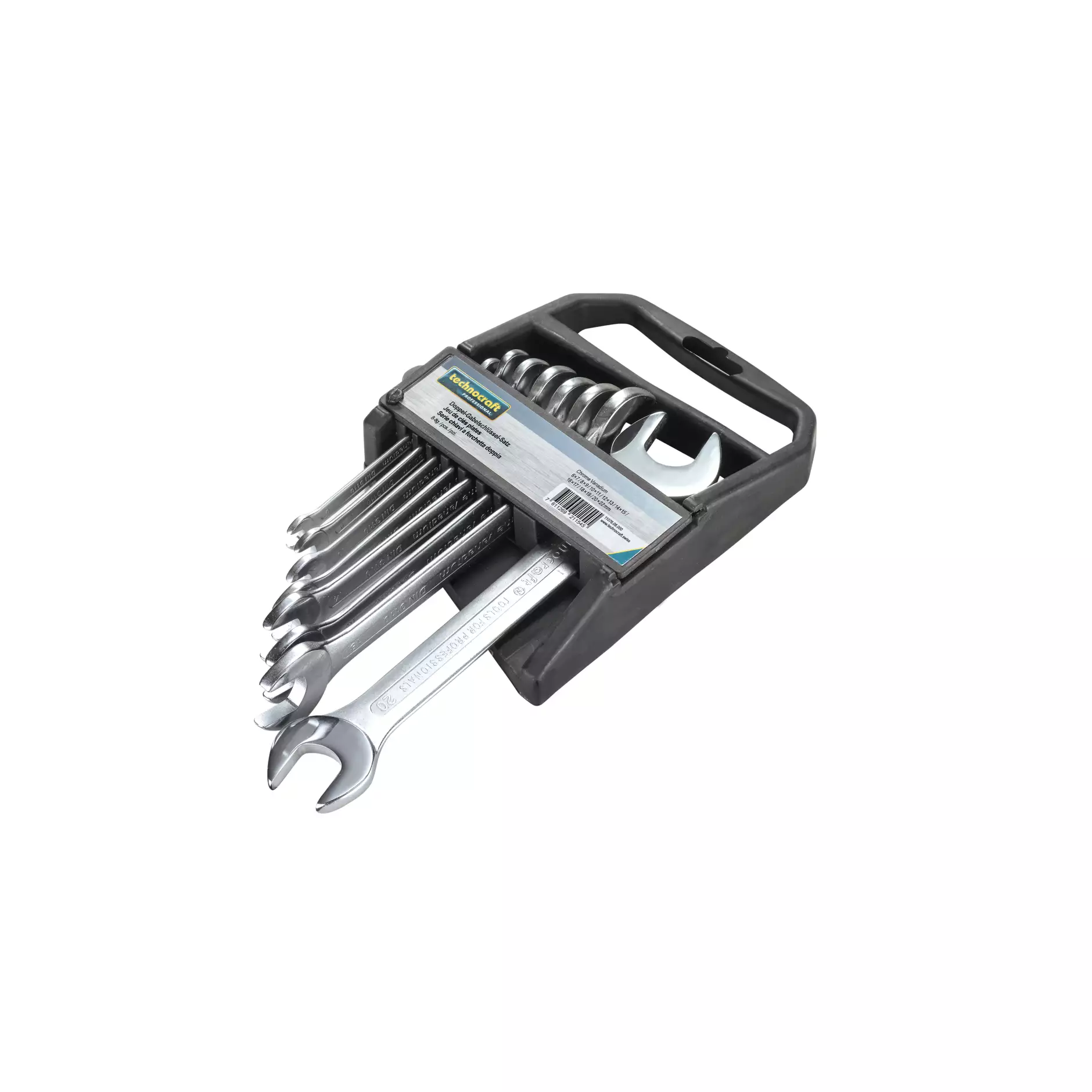 663521_TECHNOCRAFT_Doppelgabelschlüssel-Satz_6-22_8tlg