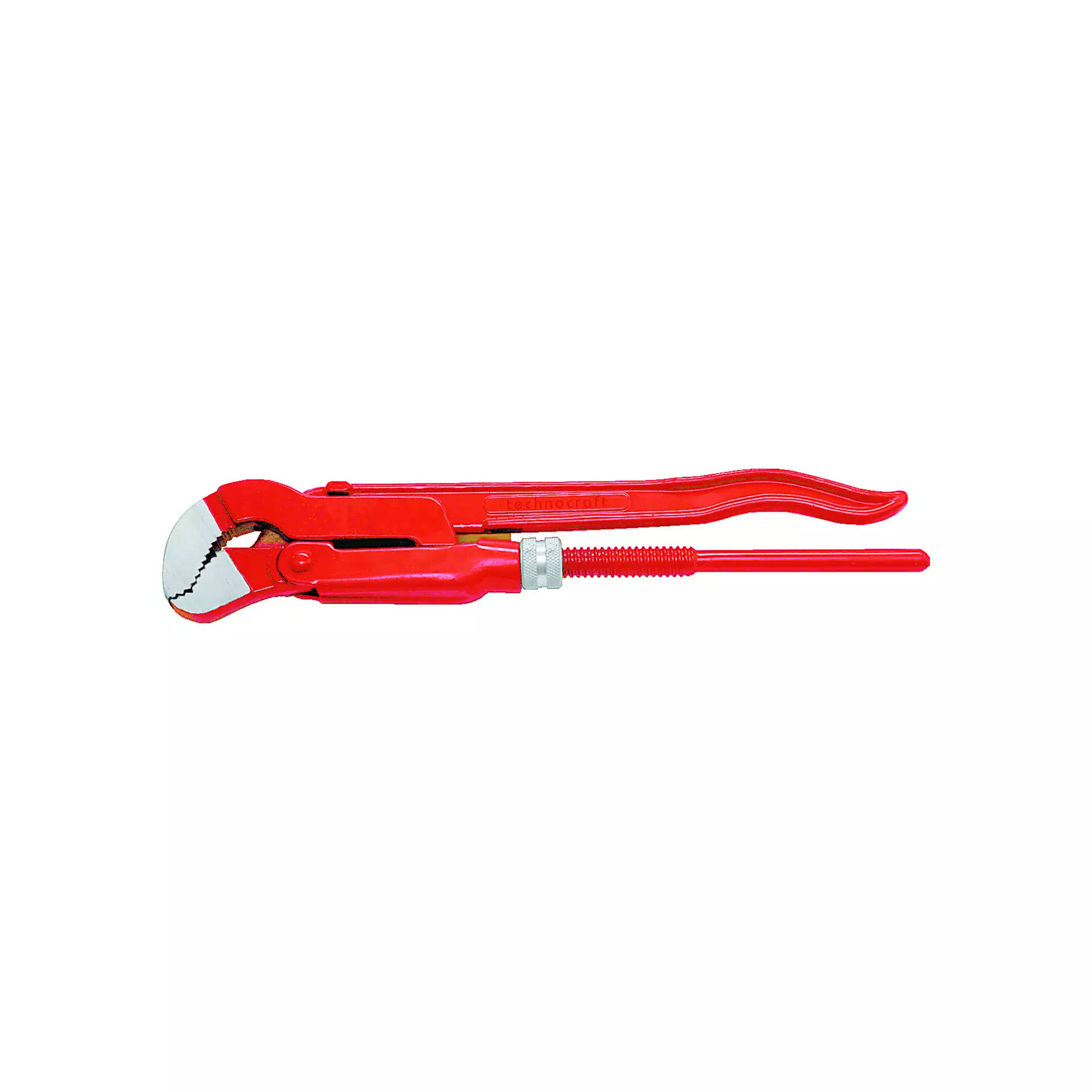 TCP Eck-Rohrzange rot lack., 1/2"