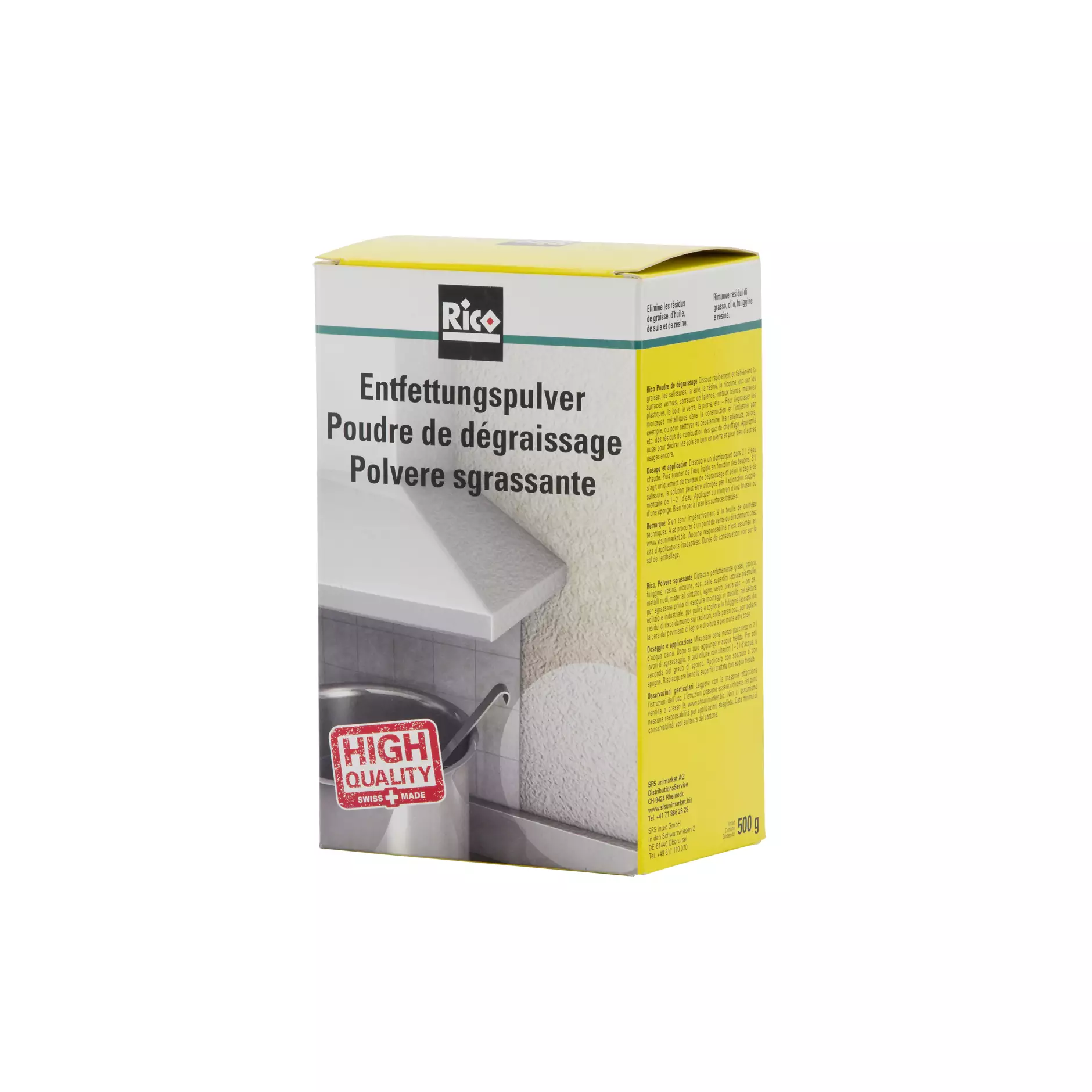 RICO Entfettungspulver 500 g