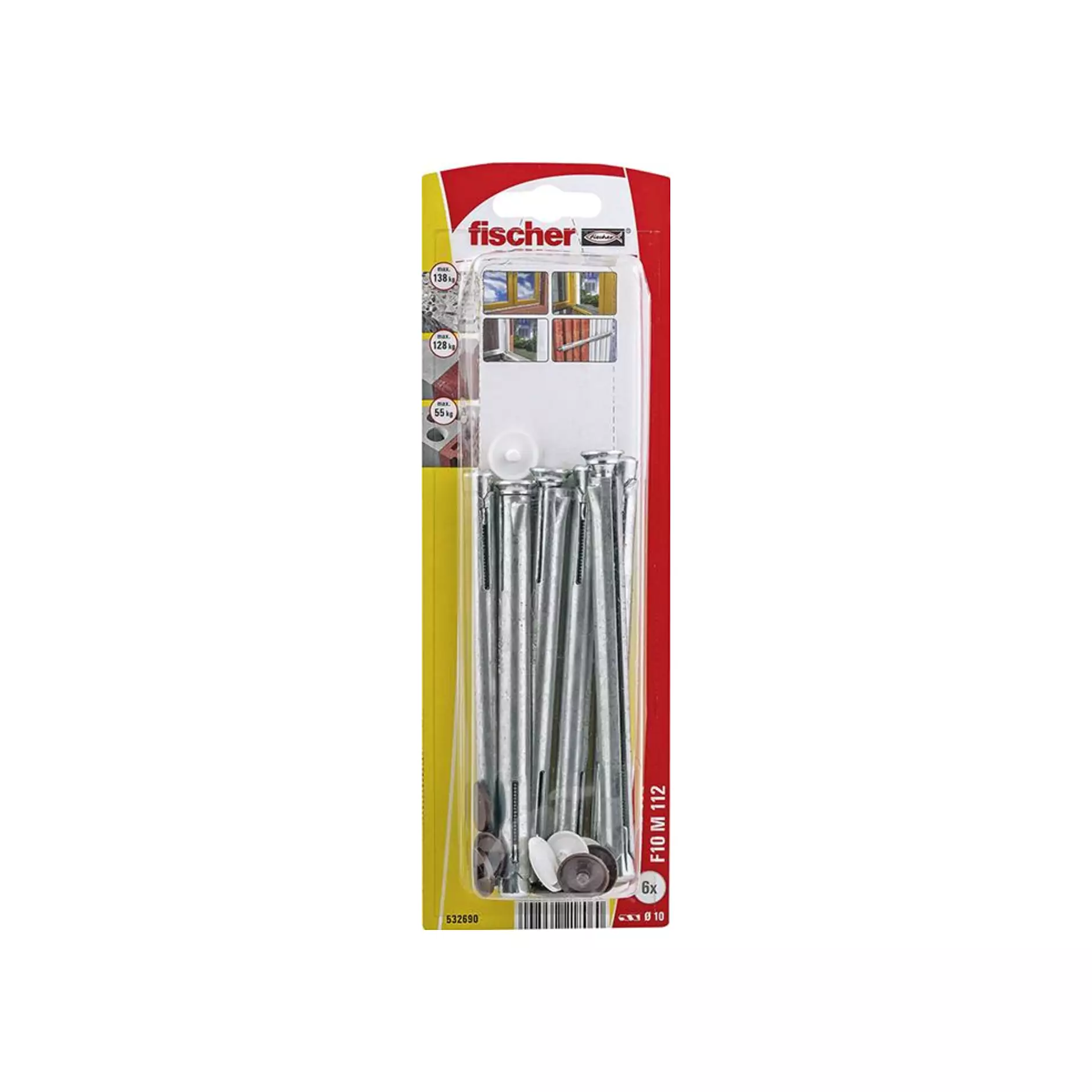 FISCHER Fensterrahmendübel m Schrauben