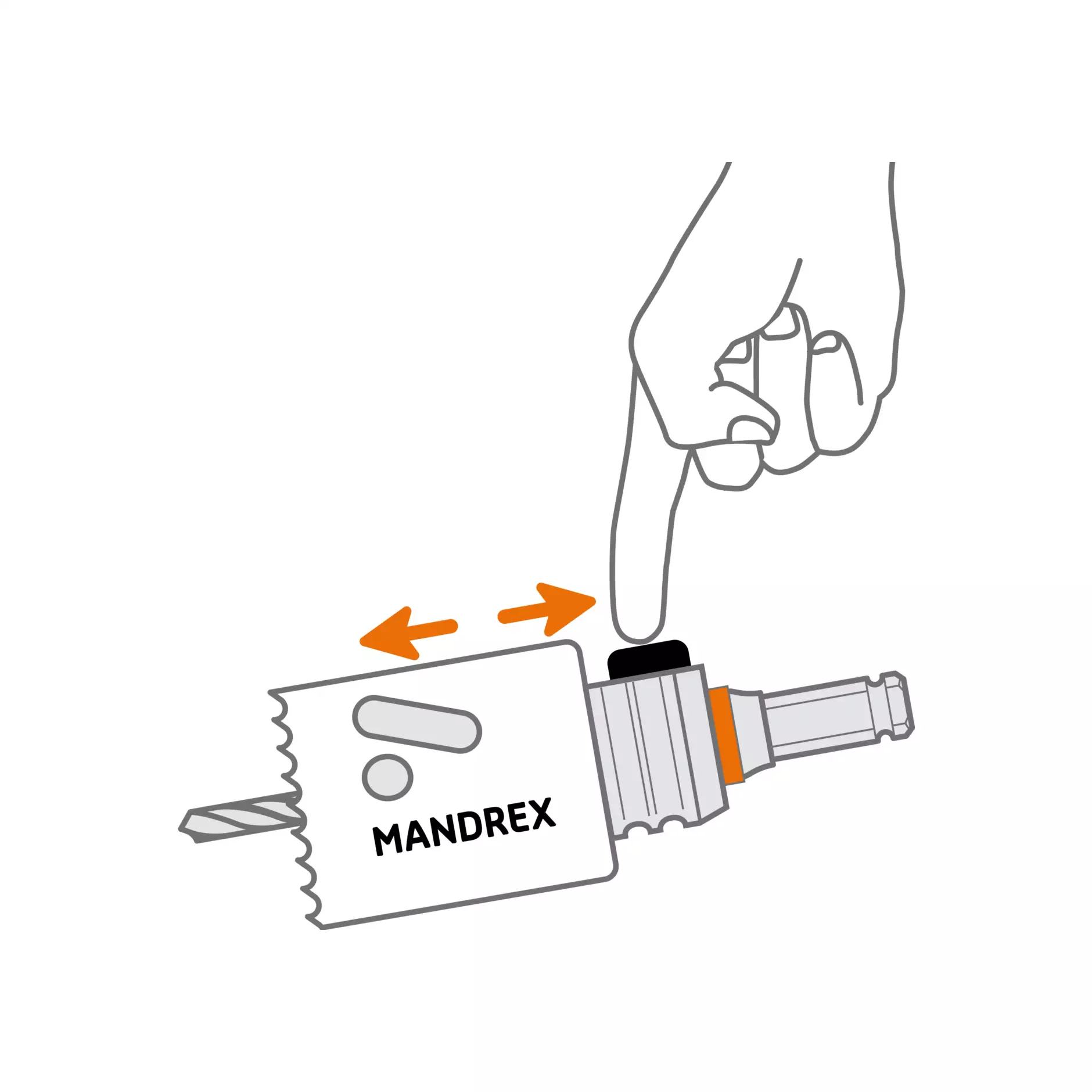 310339_MANDREX_Lochsäge_BiMetall_M42_SpeedXcut_M42_25mm_3