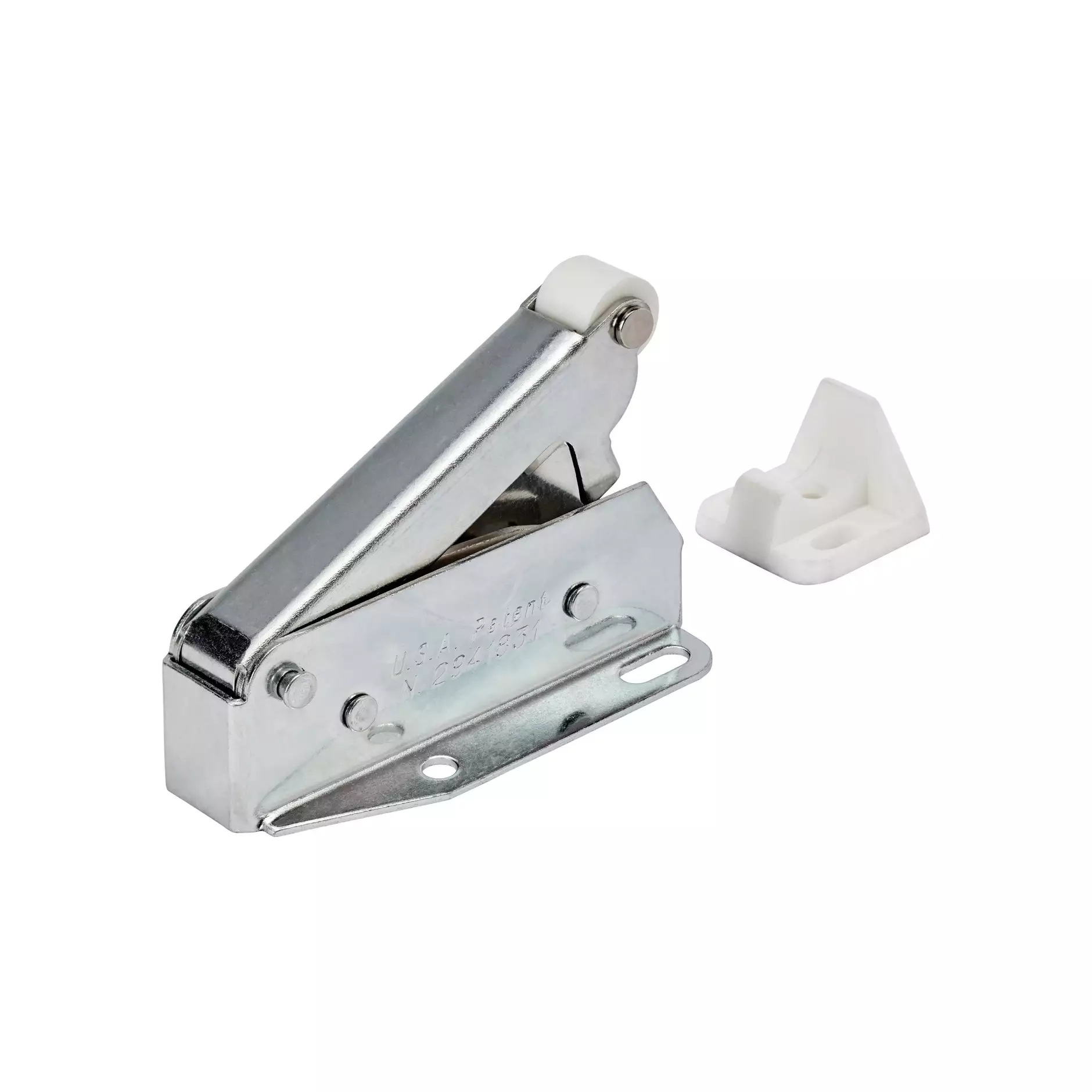 Druckschnäpper Tip-Latch mit Schliesskloben