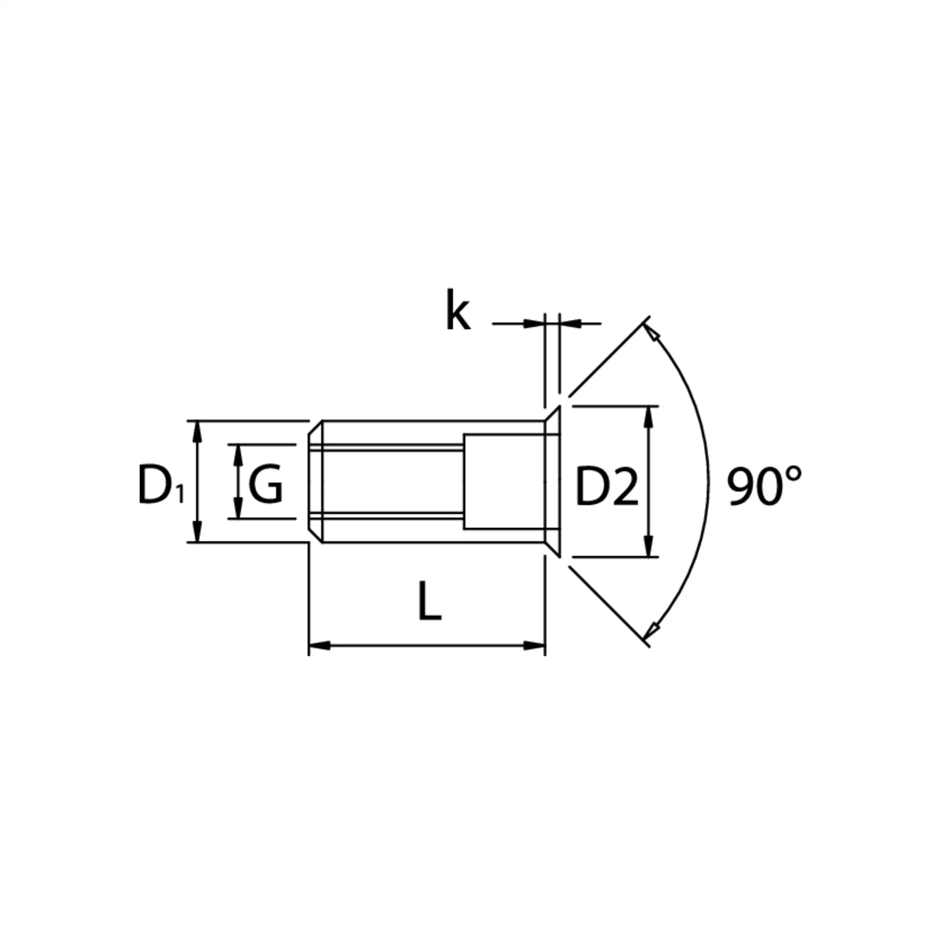 GE Blindnietmuttern KleiKo A4