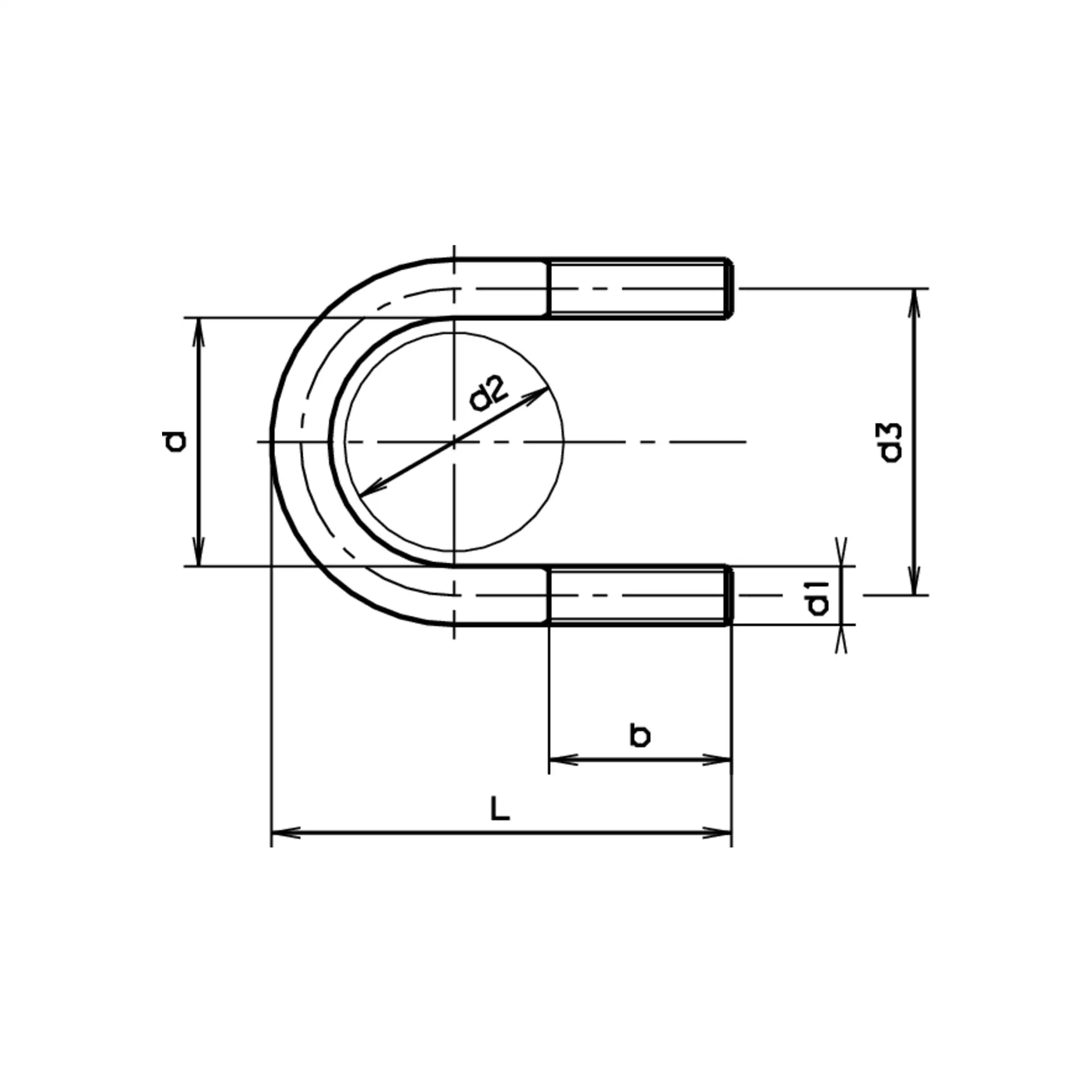 Rundstahb�gel DIN 3570A-Stahl