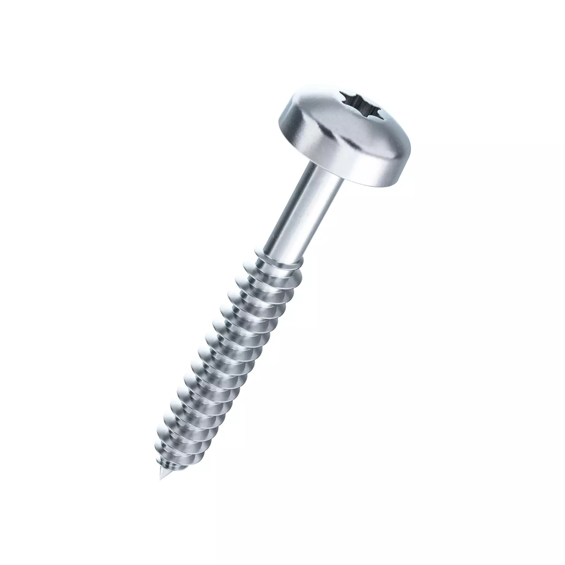 Pan Head Spanplattenschr T mit Schaft