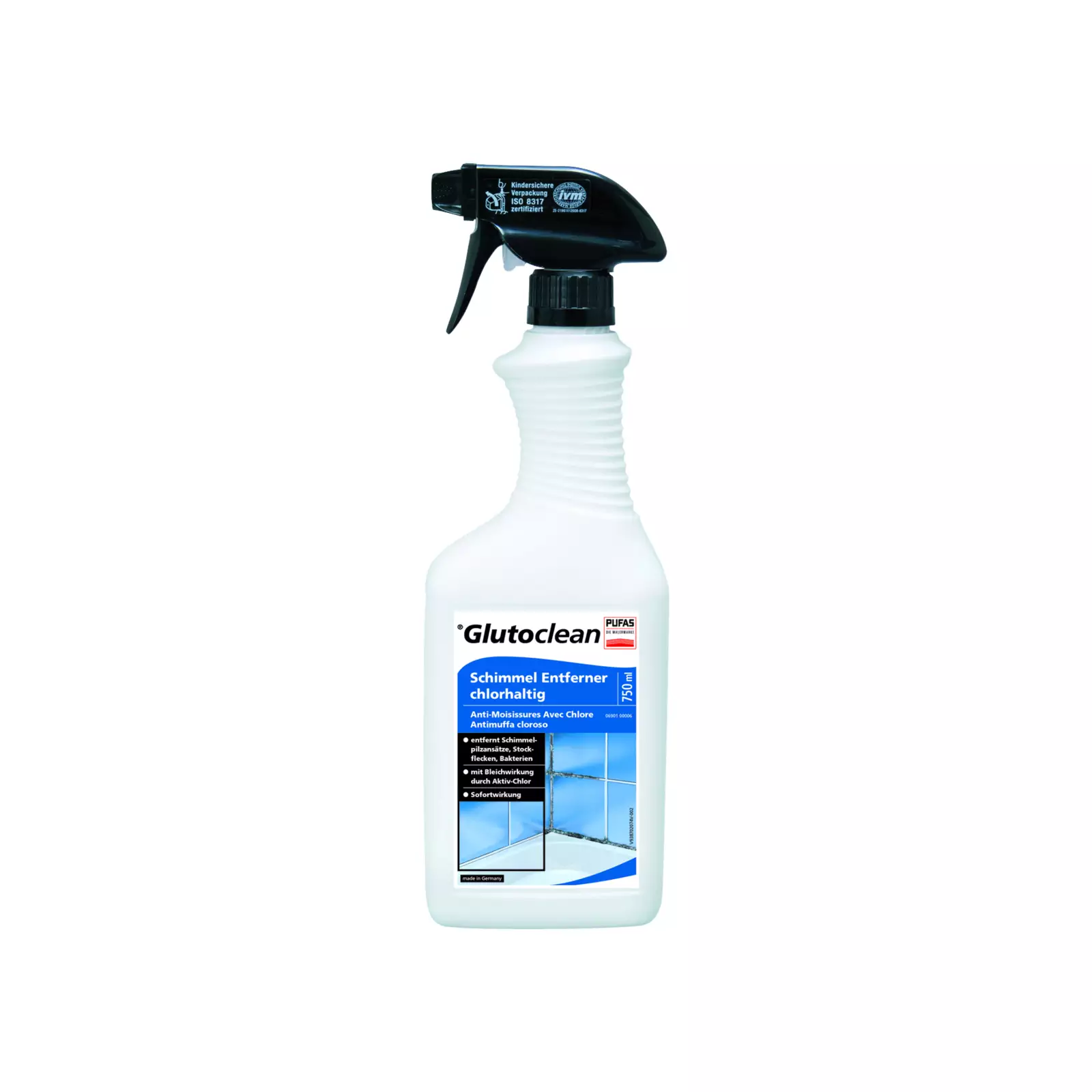 GLUTOCLEAN Schimmelentferner chlor 750ml
