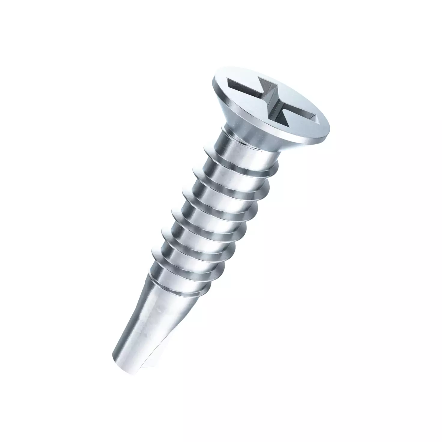 Vis auto. � t. frais�e DIN 7504 P-acier