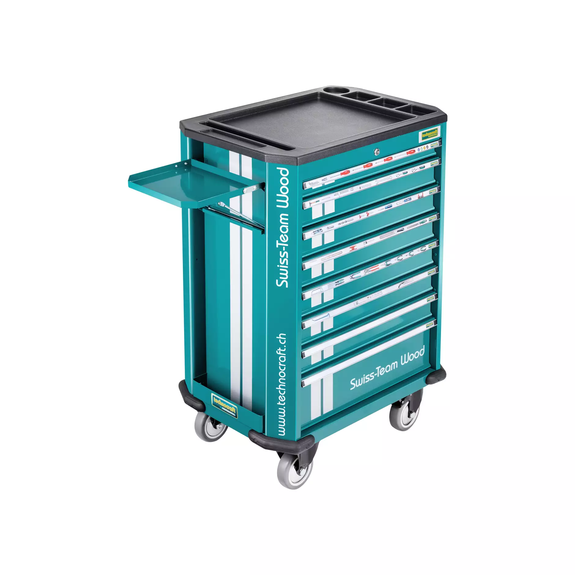 729717_TECHNOCRAFT_Werkstattwagen_Swiss Team Wood L