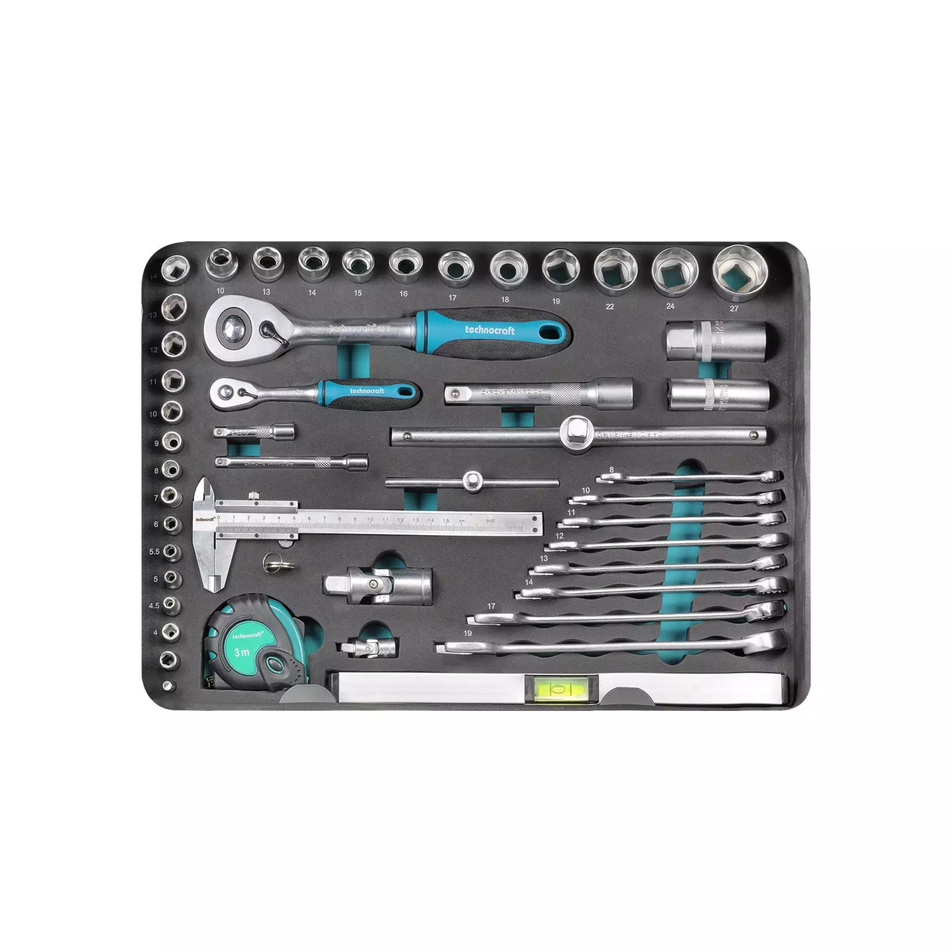 662336_TECHNOCRAFT_Alu-Wkzg-Koffer_TOP_PRO_135_Inhalt4_0010