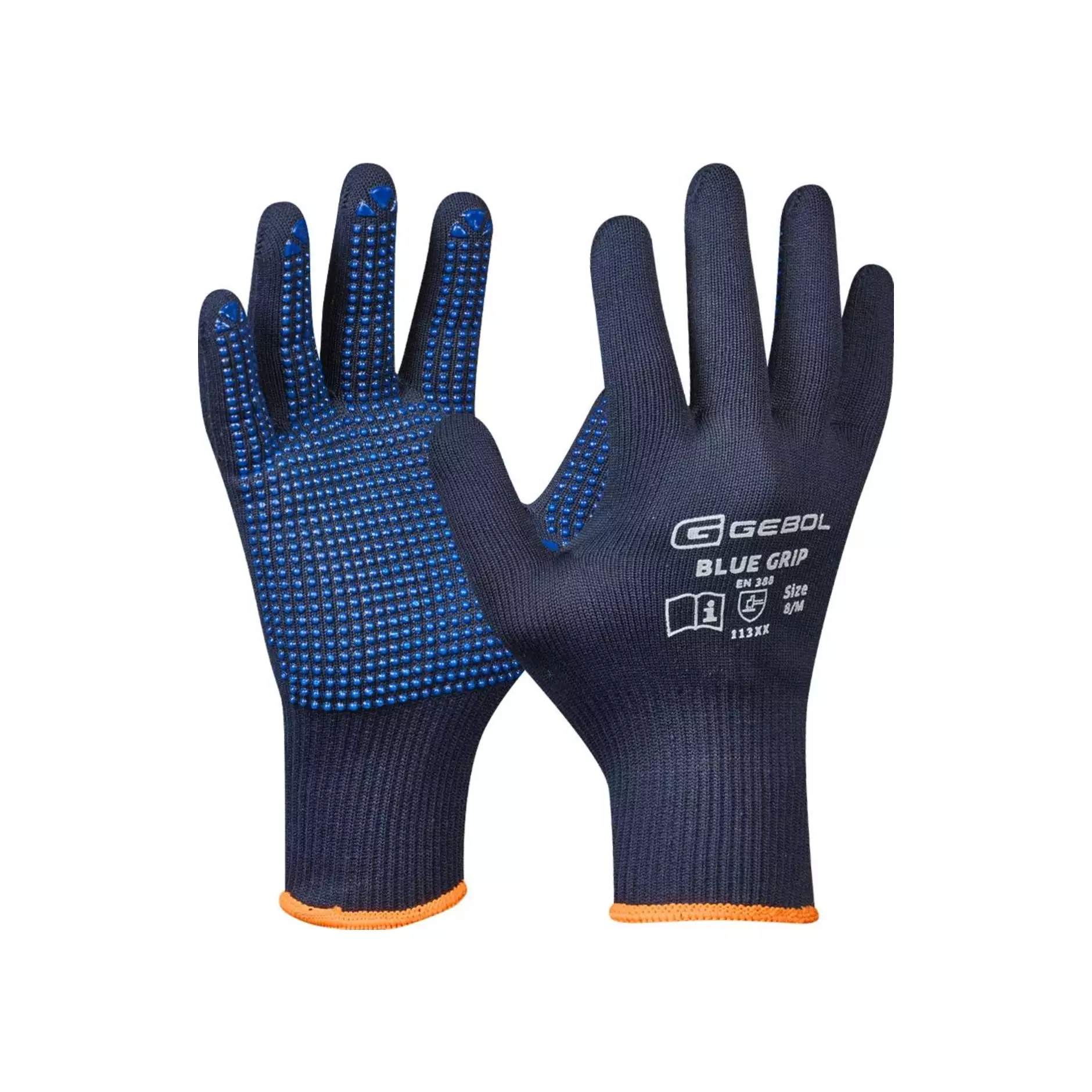 2139183_GEBOL_Handschuh_Blue-Grip Gr.7