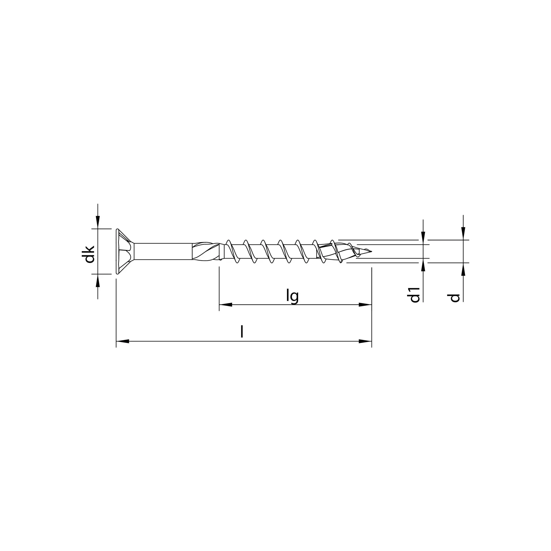 HECO TOPIX-Plus Senkkopf HD-40