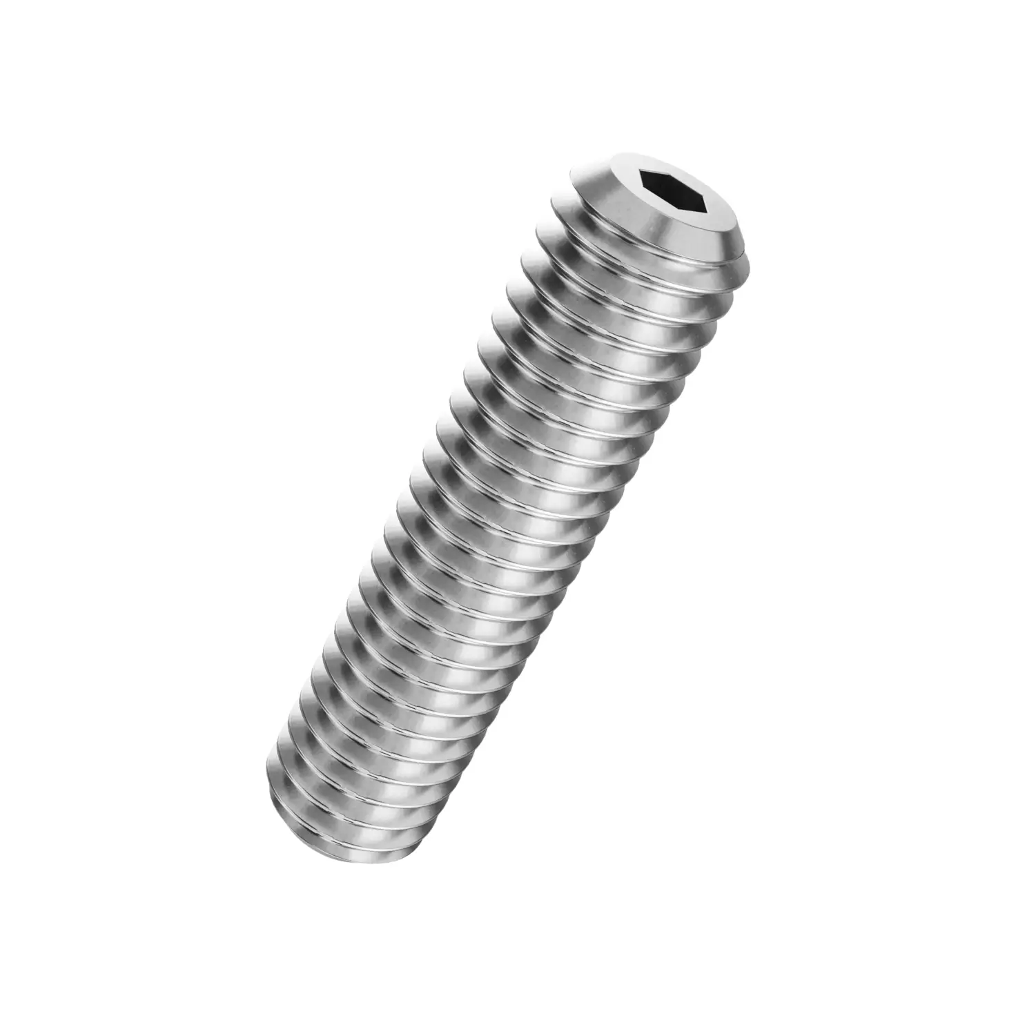 Vis sans t�te � bout chanfr. DIN 913-A2