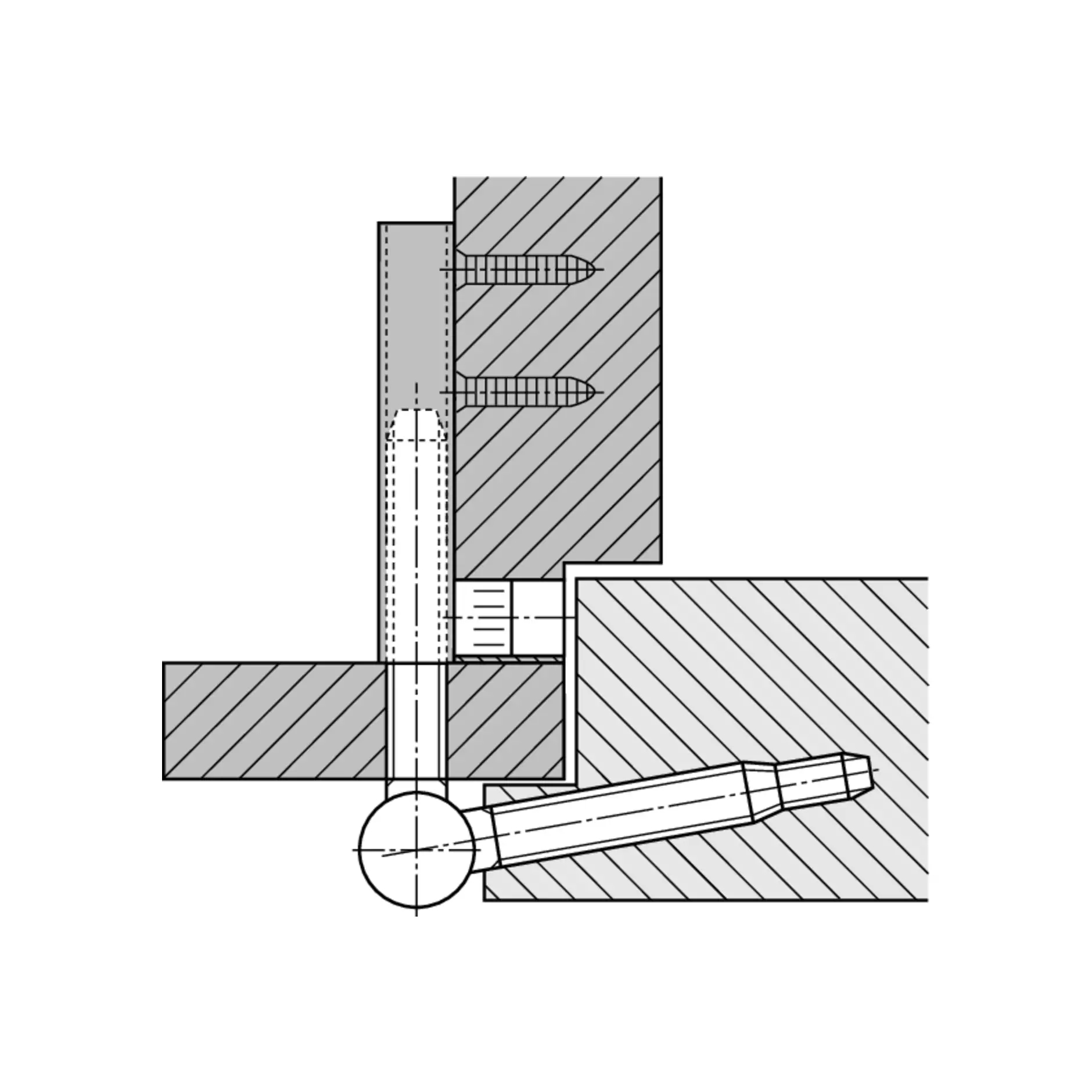 DIN Einbohrband SASSBA 11R