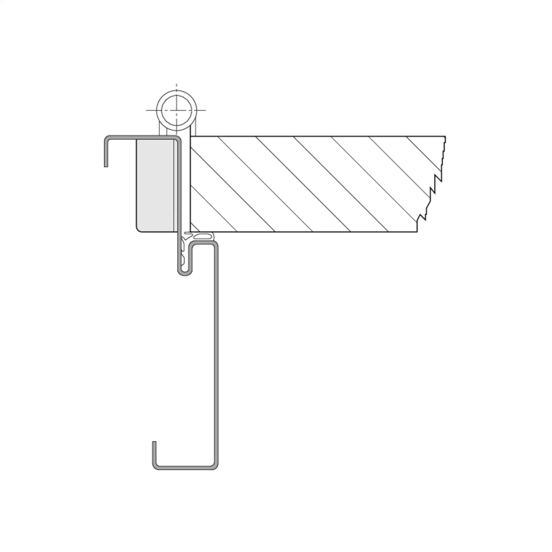 Einfräsband SASSBA Just 3D Stahlzargen