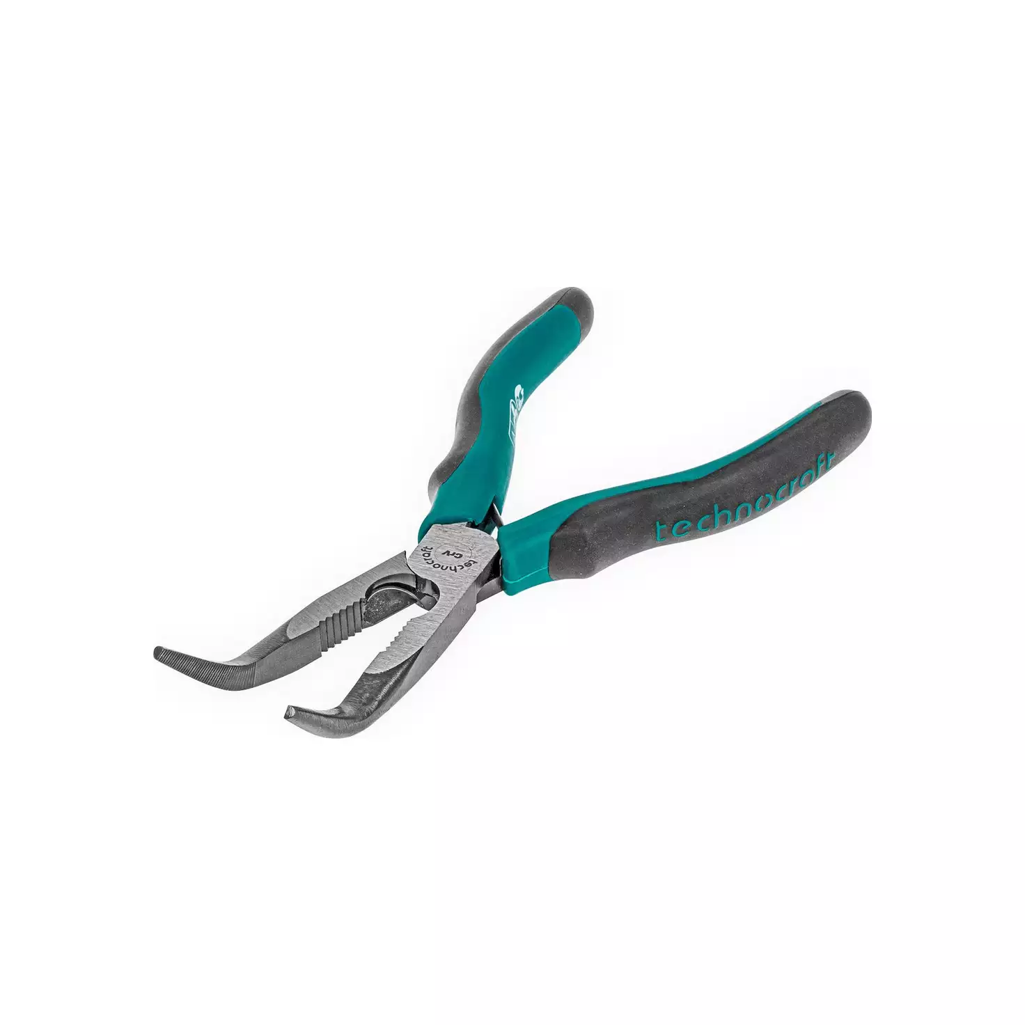 664394_TECHNOCRAFT_Spitzzange-gebogen_160mm